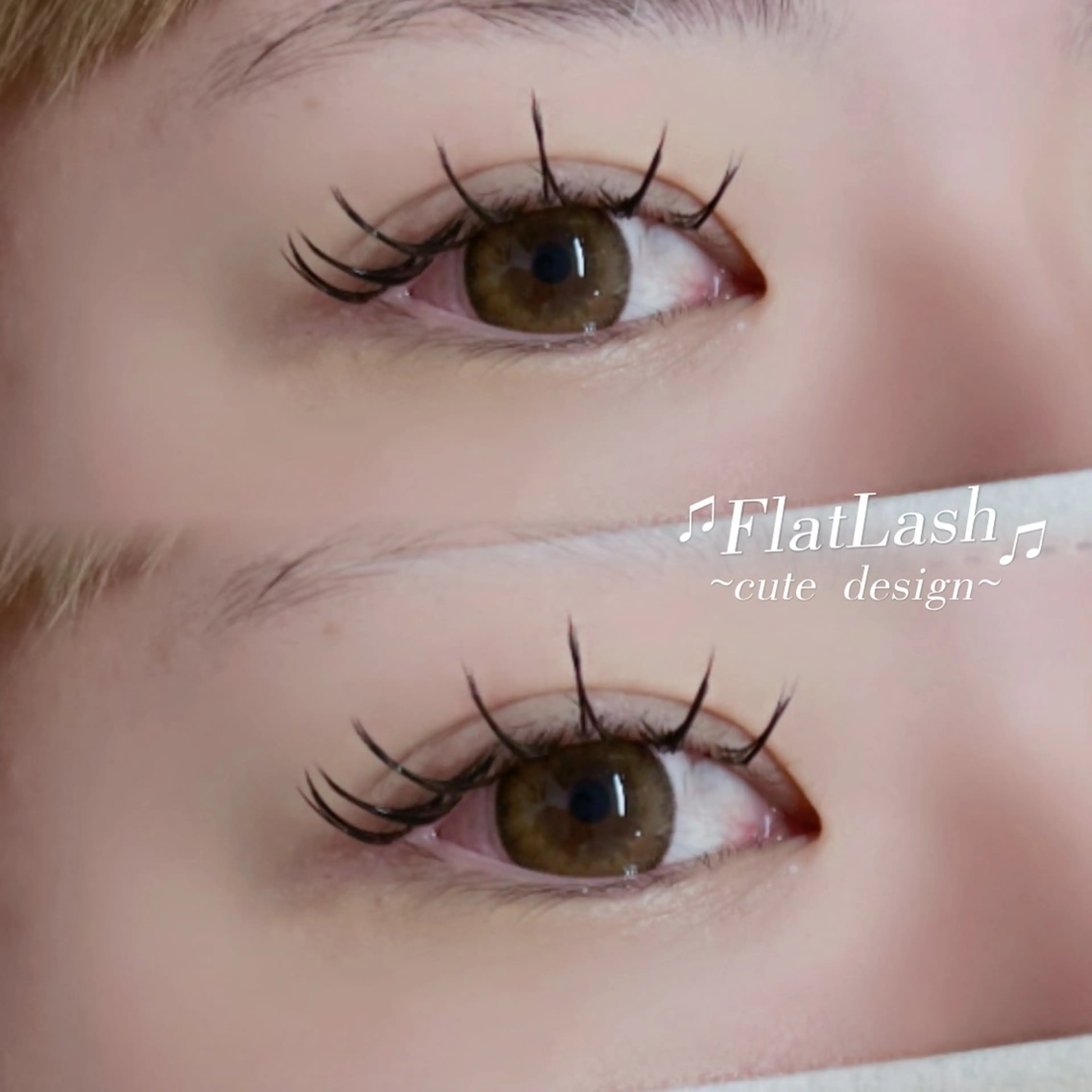 マツエク・マツパ マツエク 束感マツエク⟡.· HARUNA🤍のマツエク・マツパデザイン