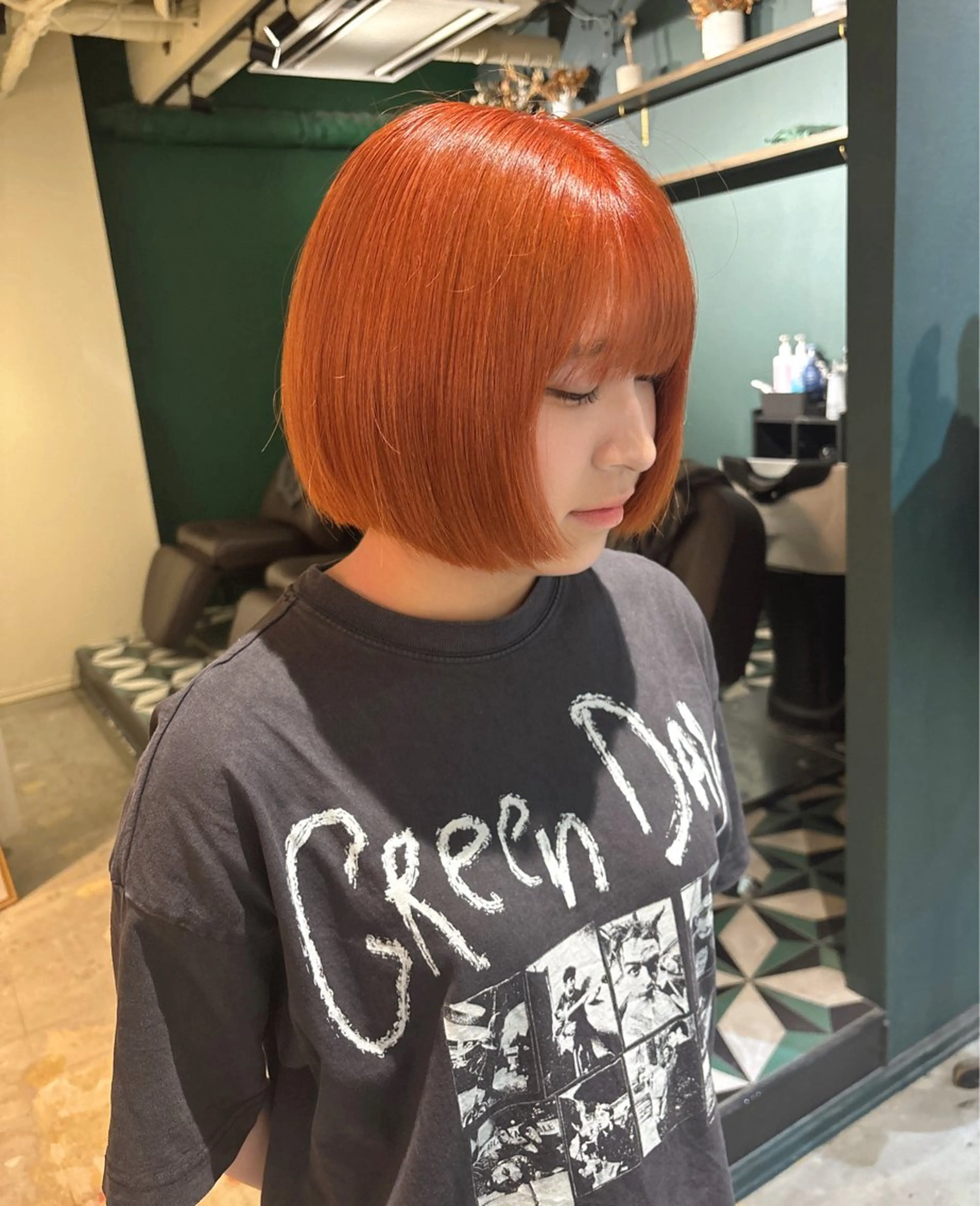 ショート カラー ブリーチ/エクステ はしもと　そな🫧のヘアスタイル