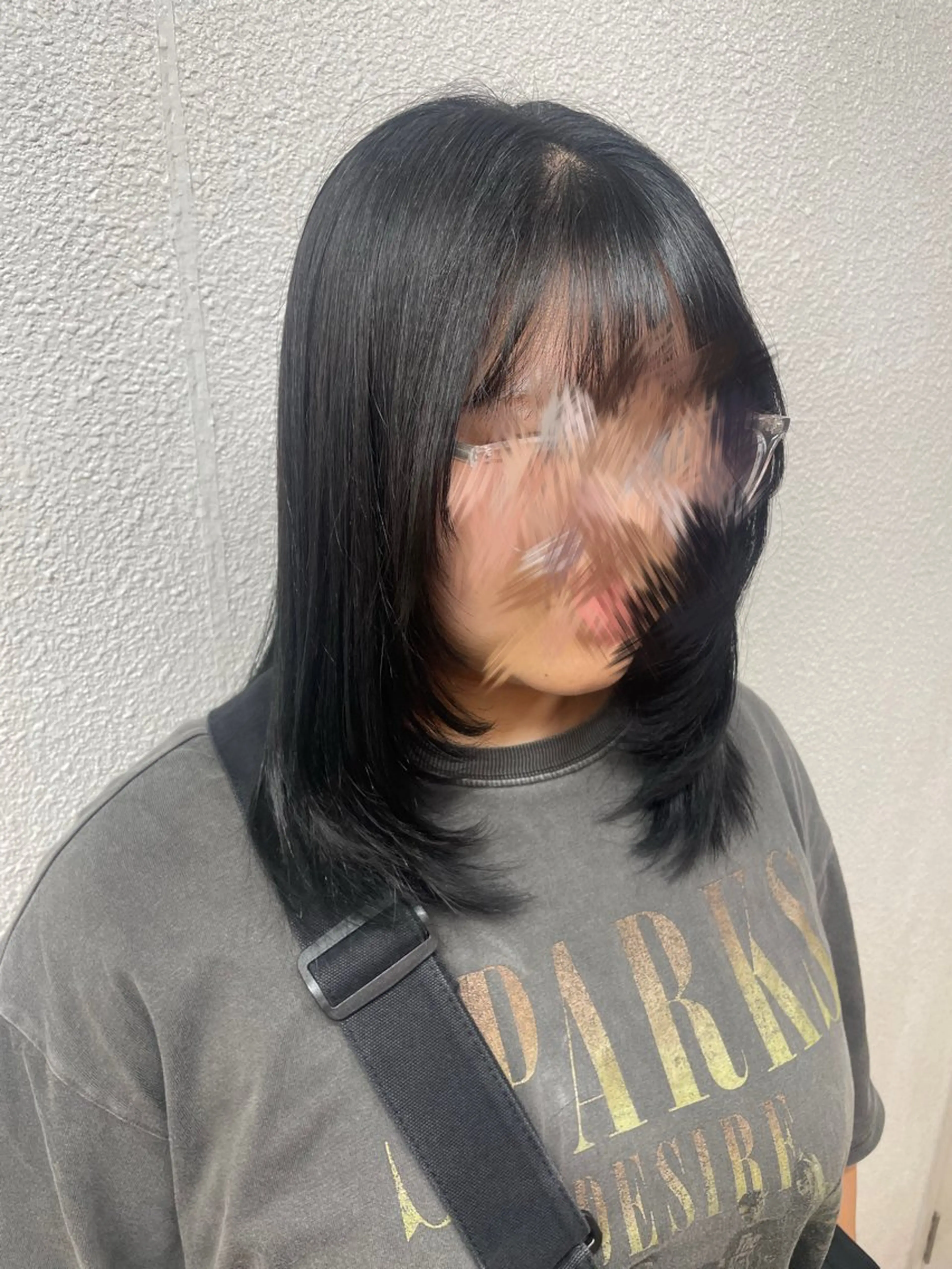 ミディアム カラー 石川 聖奈のヘアスタイル