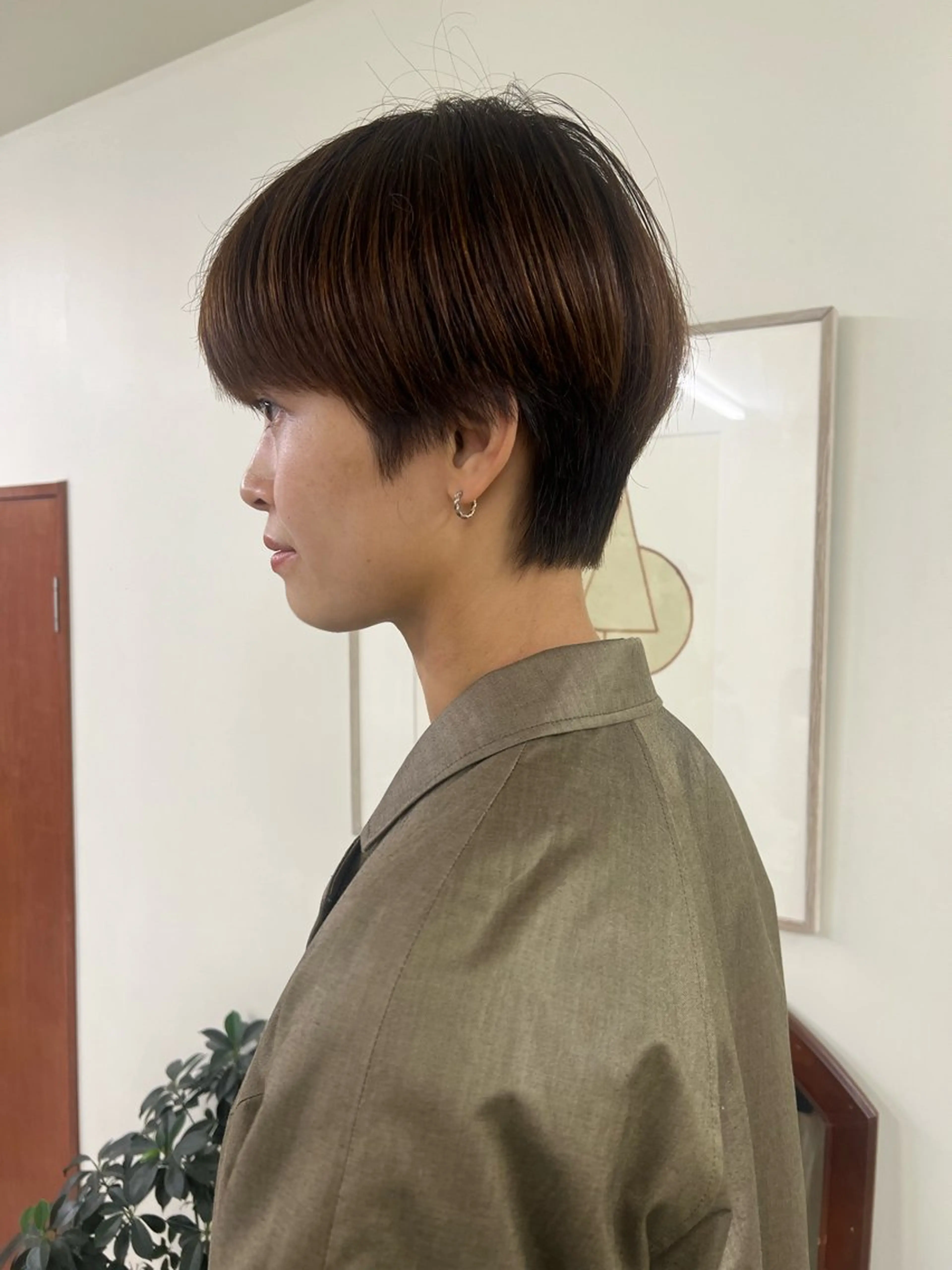 ショート 小林 美咲のヘアスタイル