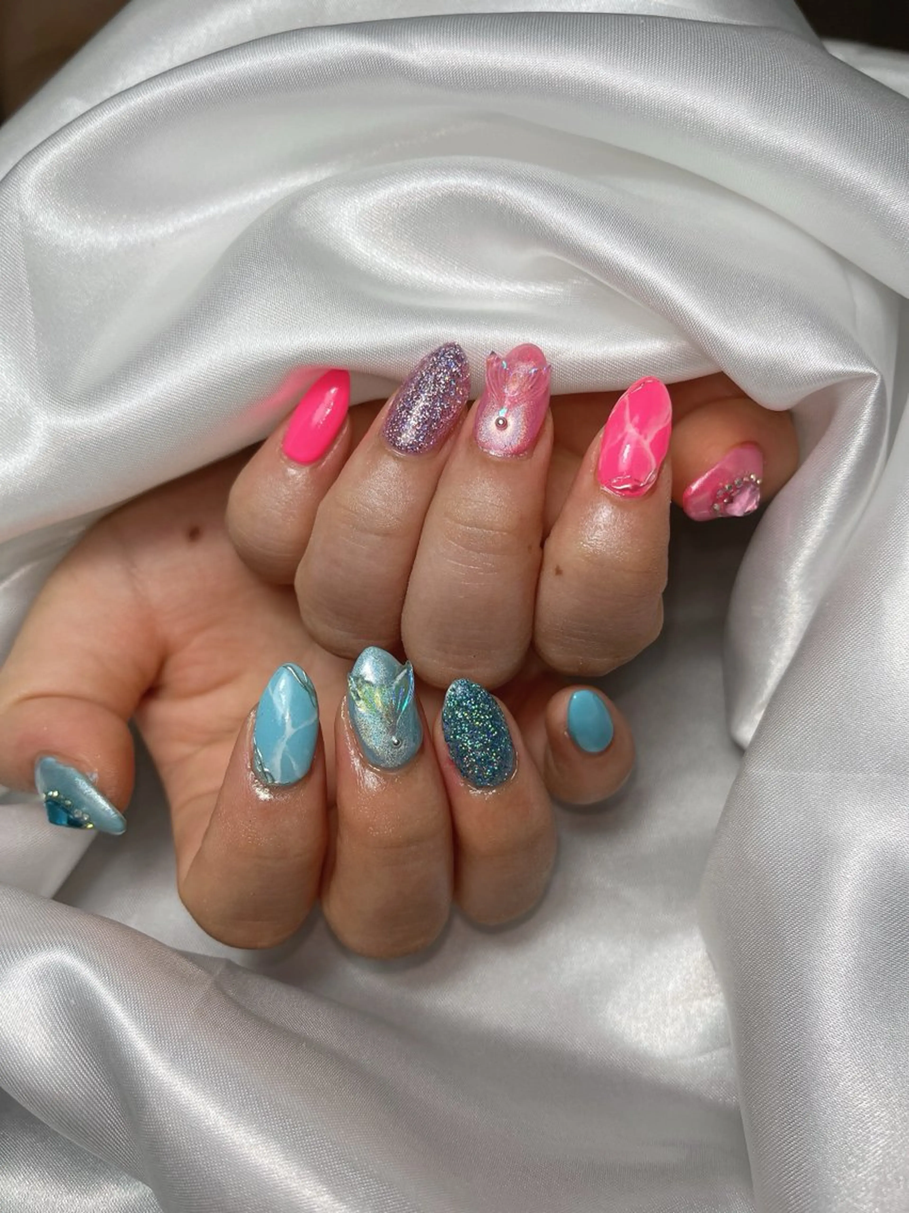 ネイル ハンドネイル shark_nail Aのネイルデザイン