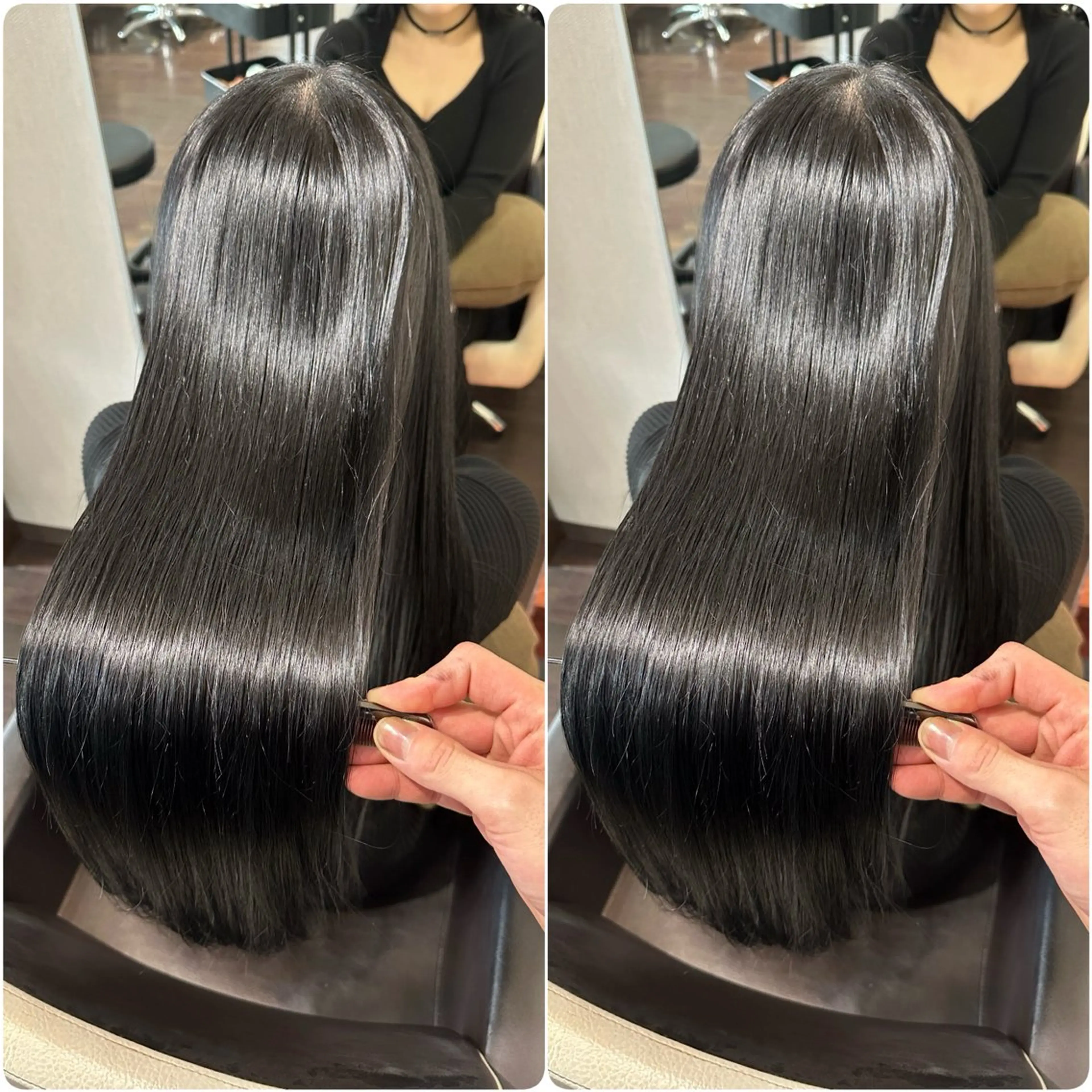 ロング カラー カット ヘアカラー トリートメント ヘッドスパ youres hair 髪質改善トリートメント&ヘッドスパ　新宿EAST所属・🌹ULTOWA🌹 髪質改善/縮毛/店長のヘアスタイル