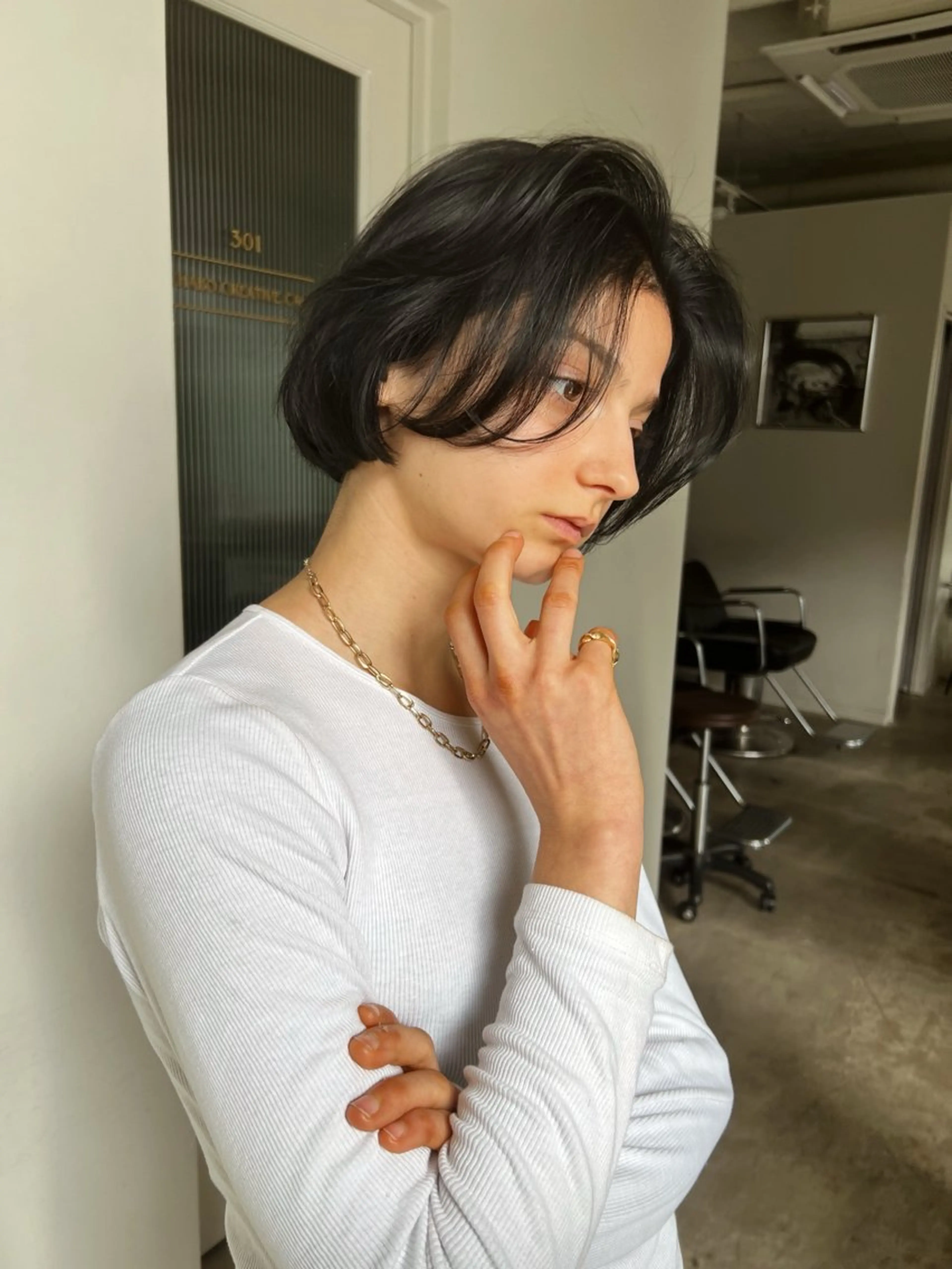 ショート harpers所属・篠原 一華のヘアスタイル