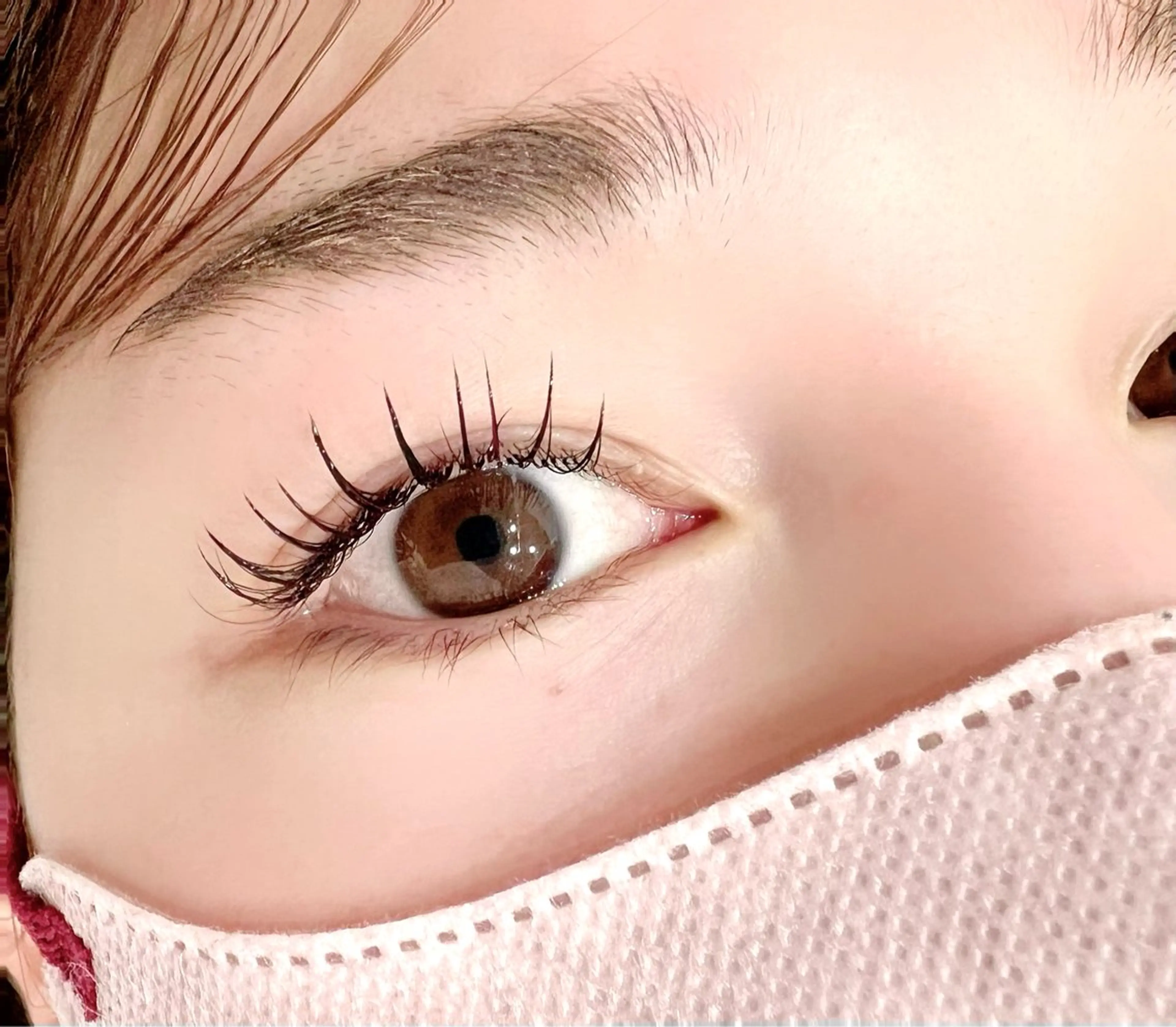 マツエク・マツパ フラットラッシュ マツエク omii salon 草津店:yurinaのマツエク・マツパデザイン