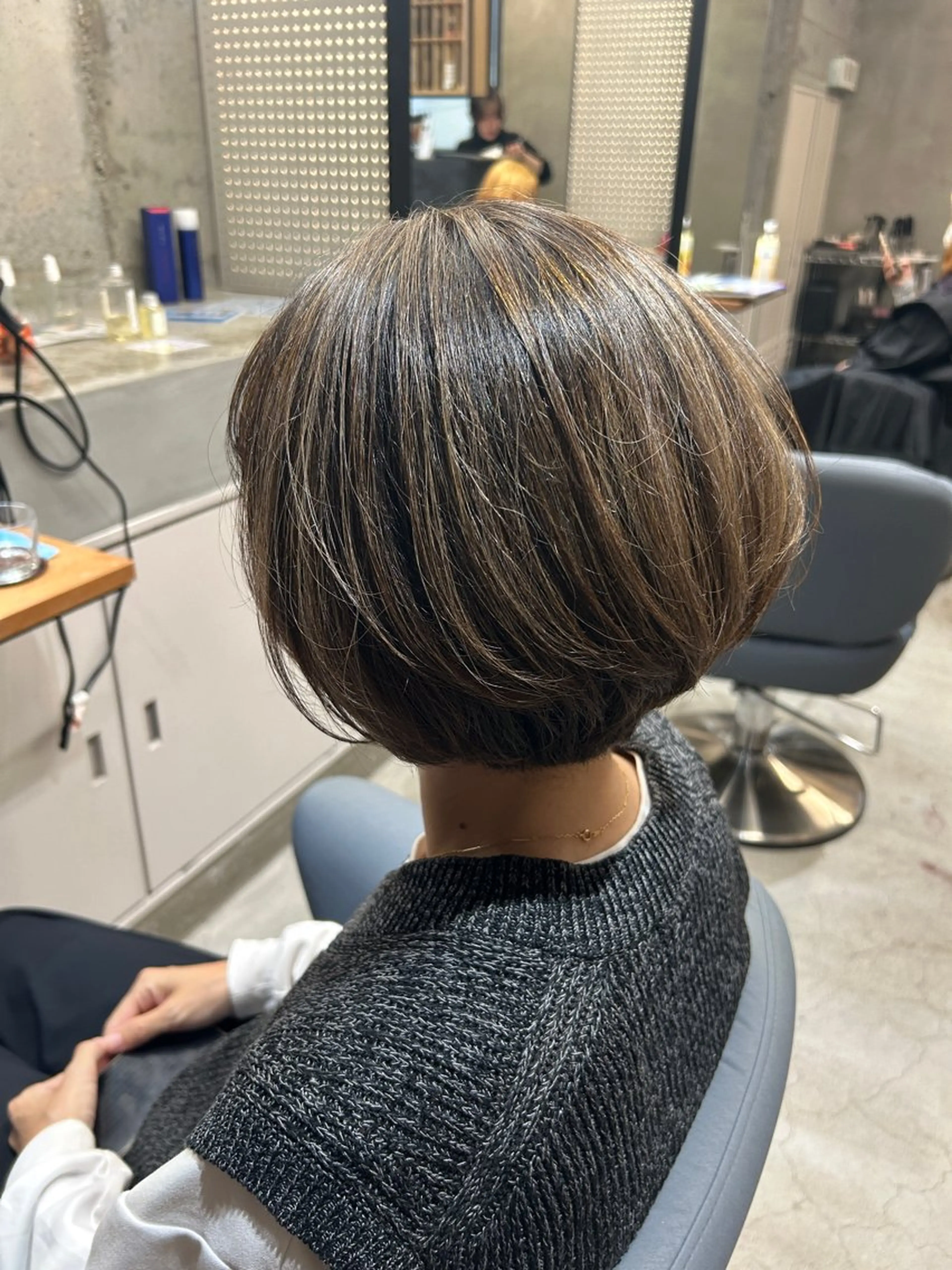 ショート カラー 🌟デザインカラー 久保悠那のヘアスタイル