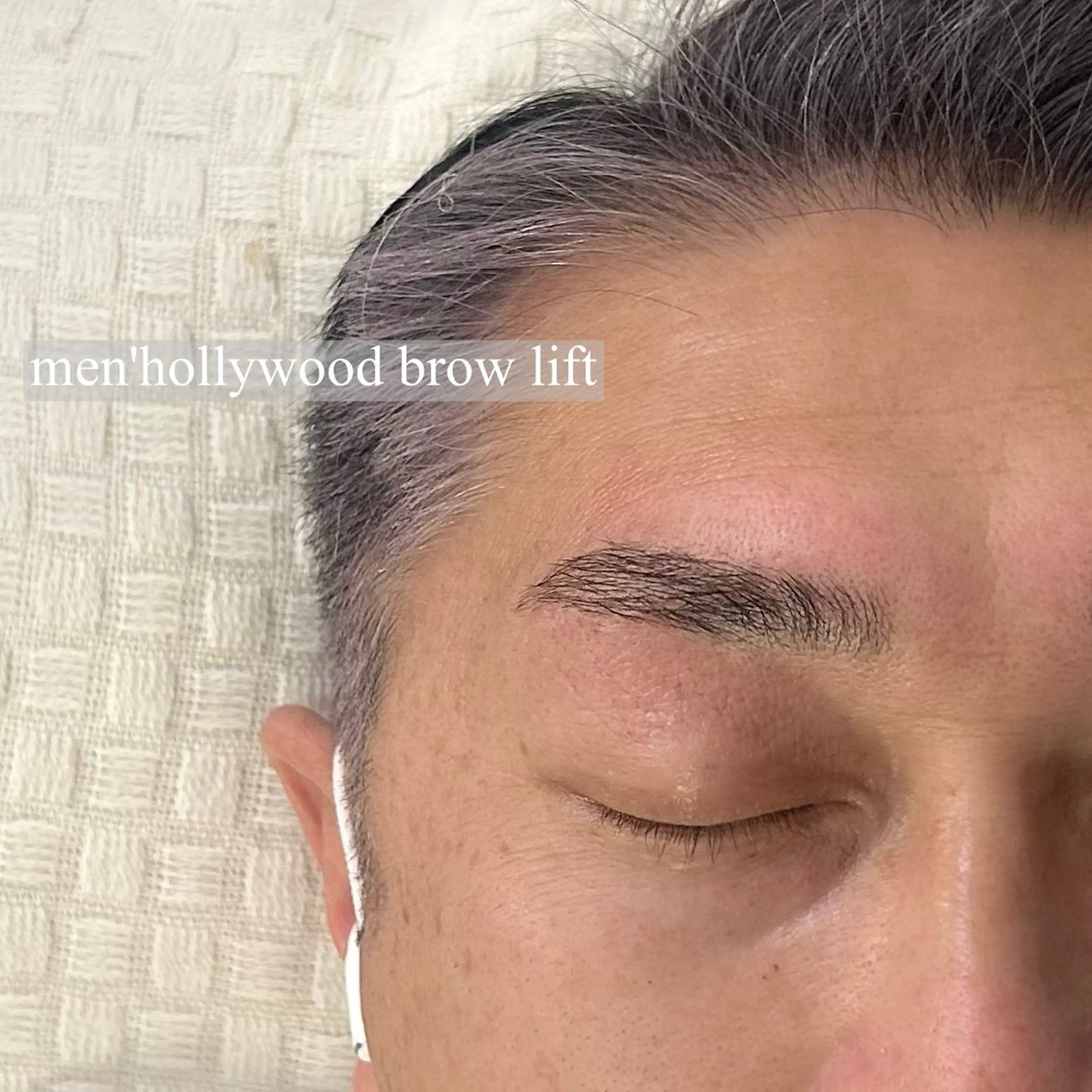 メンズ アイブロウ ハリウッドブロウリフト メンズアイブロウ ワックス脱毛 その他(アイブロウ) GO TODAY SHAiRE SALON Vellmie店所属・吉祥寺kasumi 🌛eye/browのマツエク・マツパデザイン