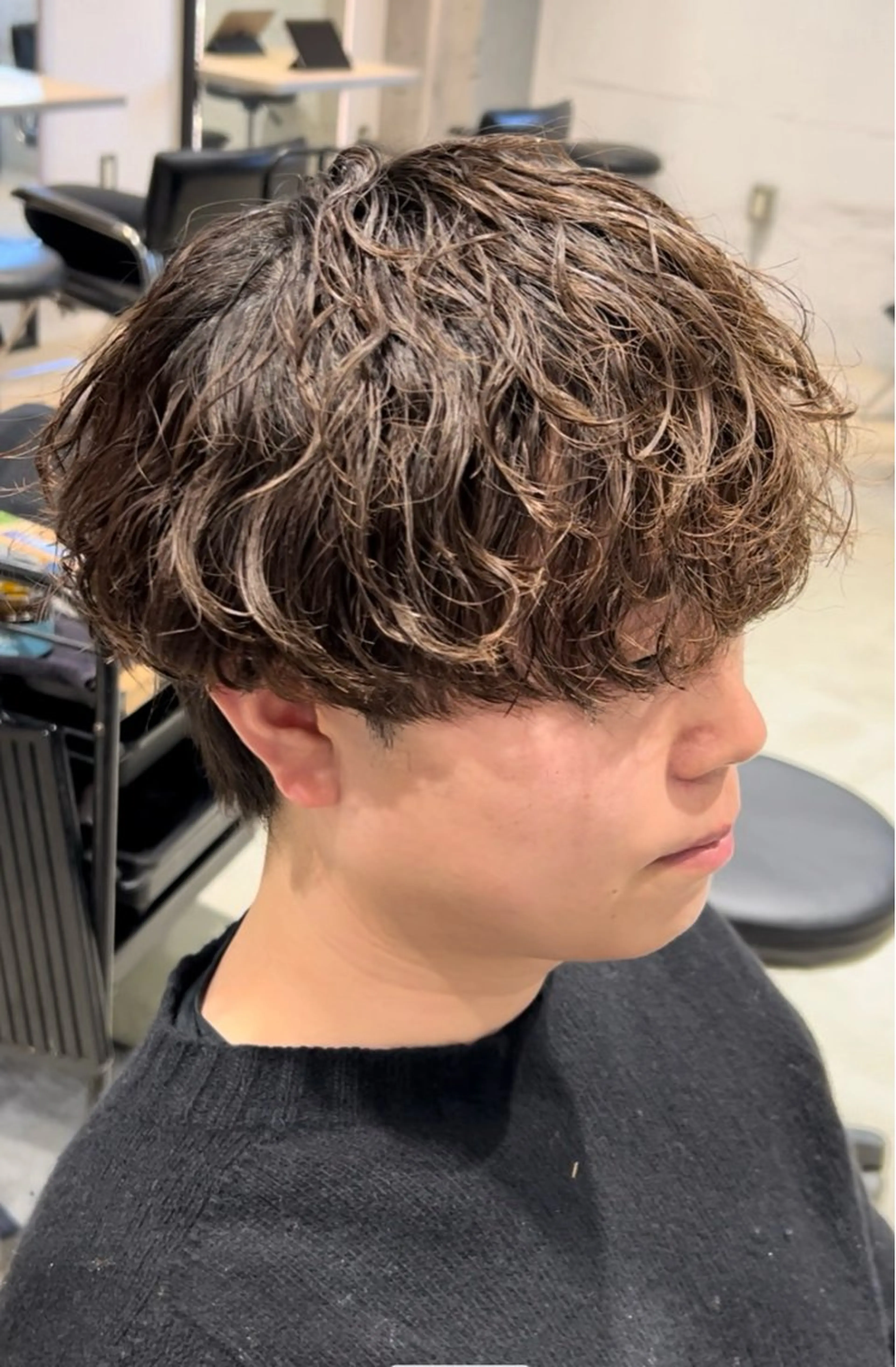 パーマ メンズ カット パーマ トリートメント メンズカット松戸/韓 国/メンズパーマ航太のヘアスタイル