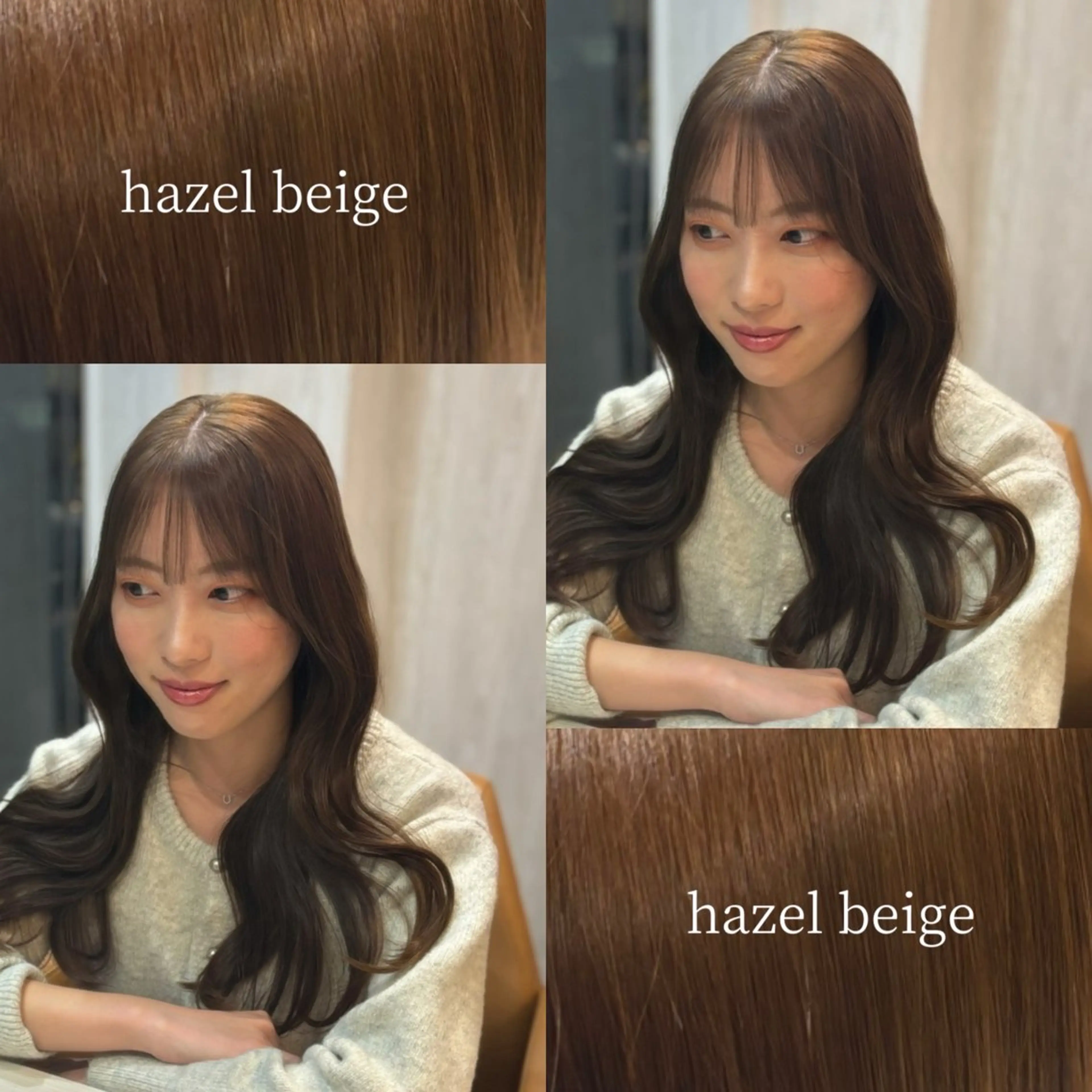 【🦋リピート様特別価格🦋】ブリーチなし”ダブル”カラー➕Aujua1stepトリートメントの写真