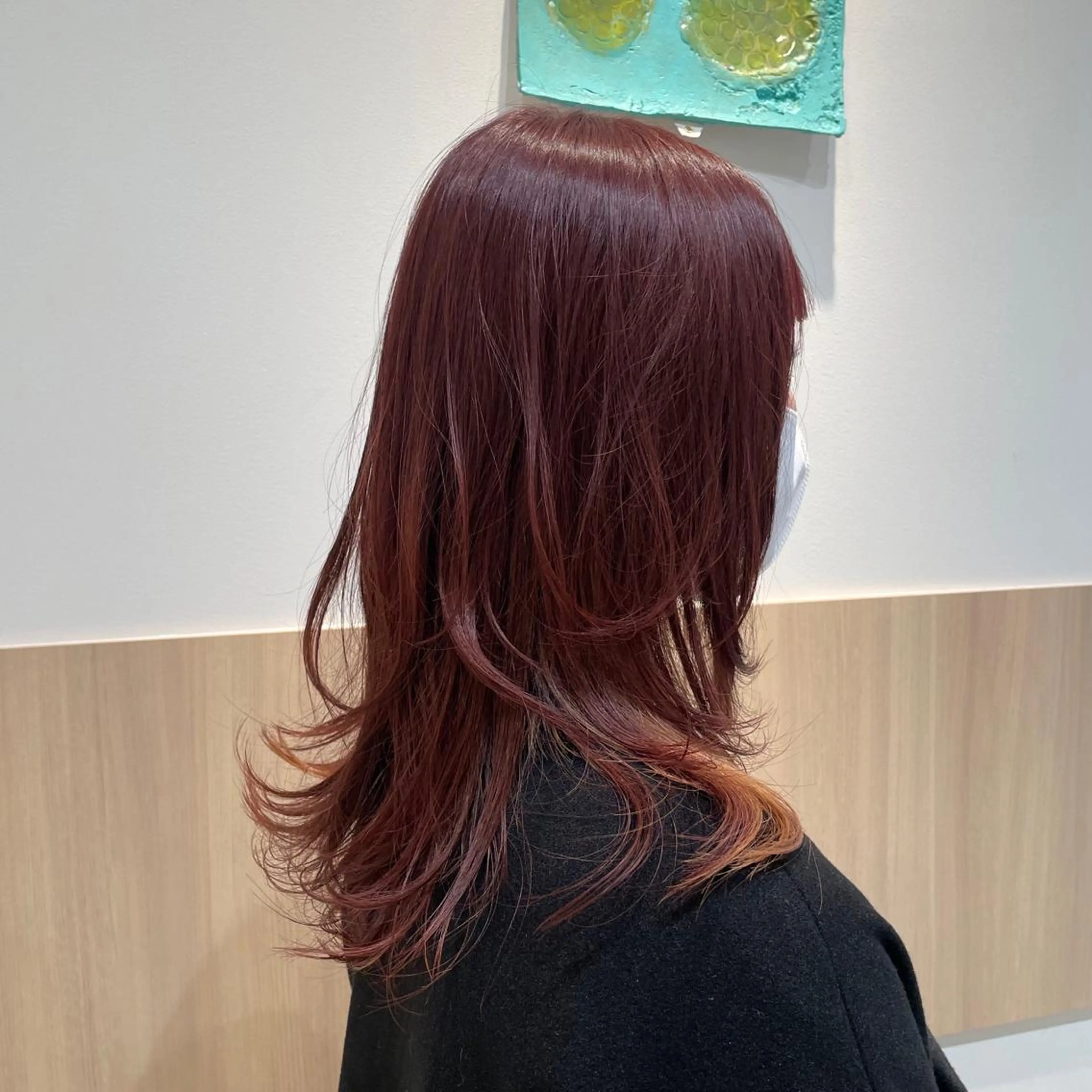 ロング 💗モデルカット 募集中のヘアスタイル