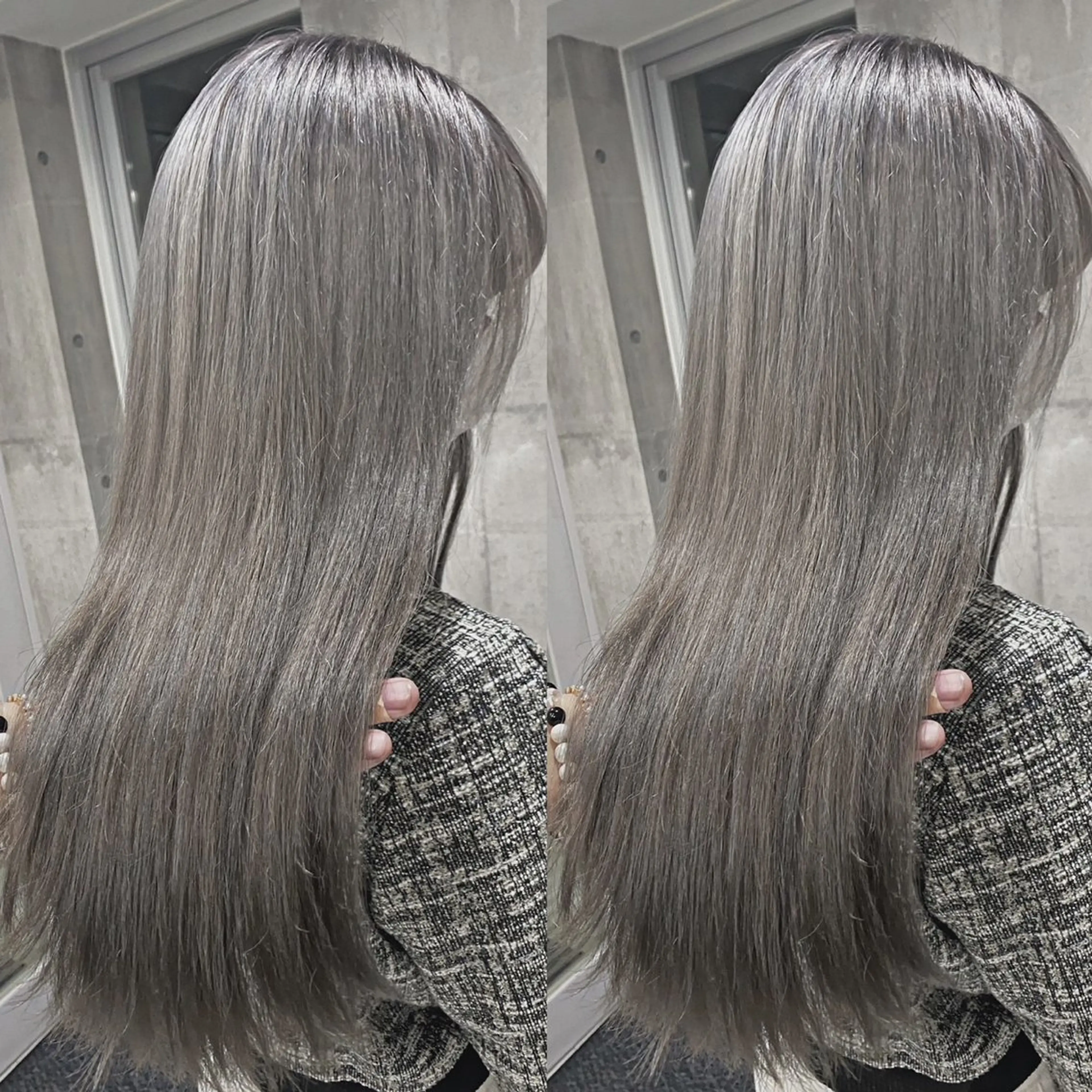 ミディアム ピンクブラウン パープルカラー エクステ 髪質改善 ヘアカラー トリートメント エクステ/髪質改善 🖤RYUSEI🖤のヘアスタイル