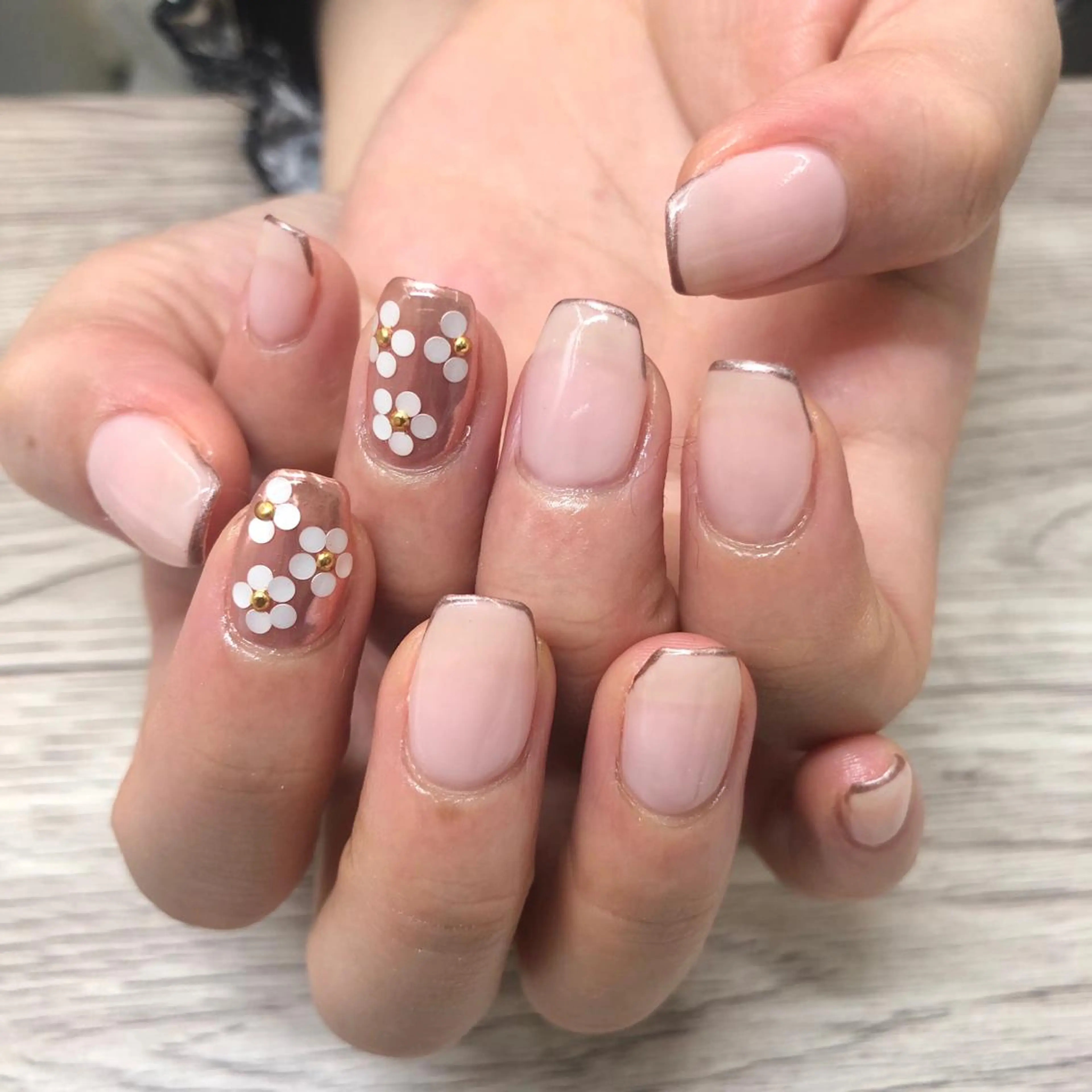 ネイル フラワーネイル ハンドネイル 🎀AYAKO 🎀中韓ネイルのネイルデザイン