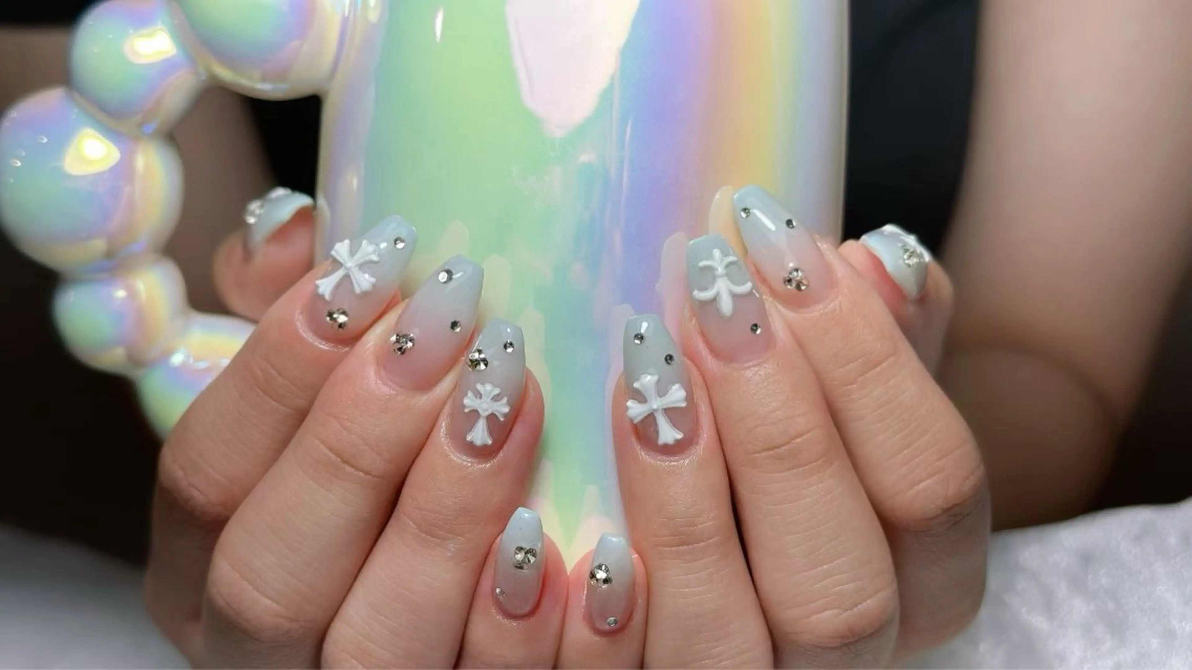 セミロング 戸井田 静香のネイルデザイン