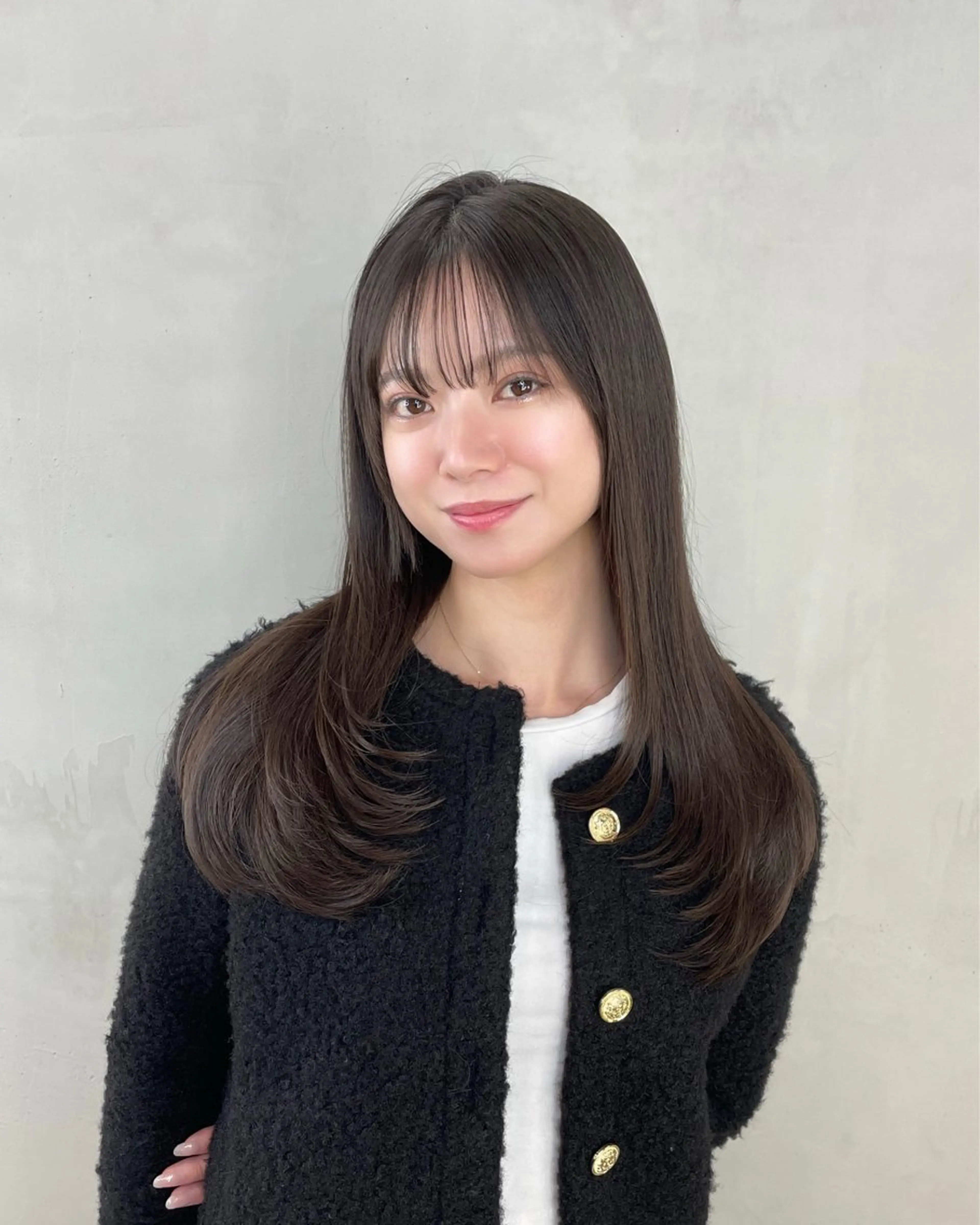 似合わせカット🩶ハホニコ3stepトリートメント🫧(レディース限定)の写真