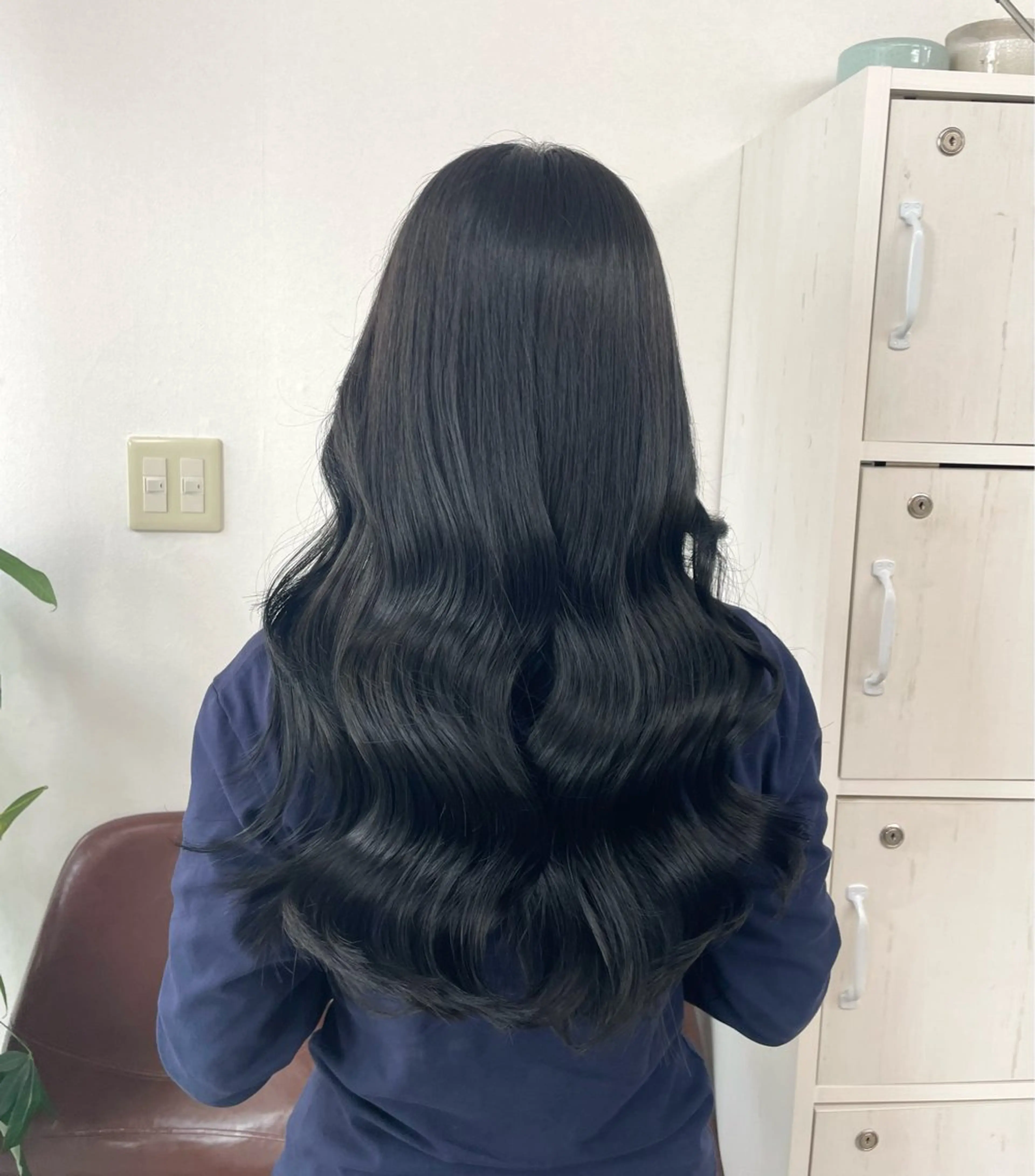 ロング カット ヘアカラー luna所属・luna ayane ／透明感カラーのヘアスタイル