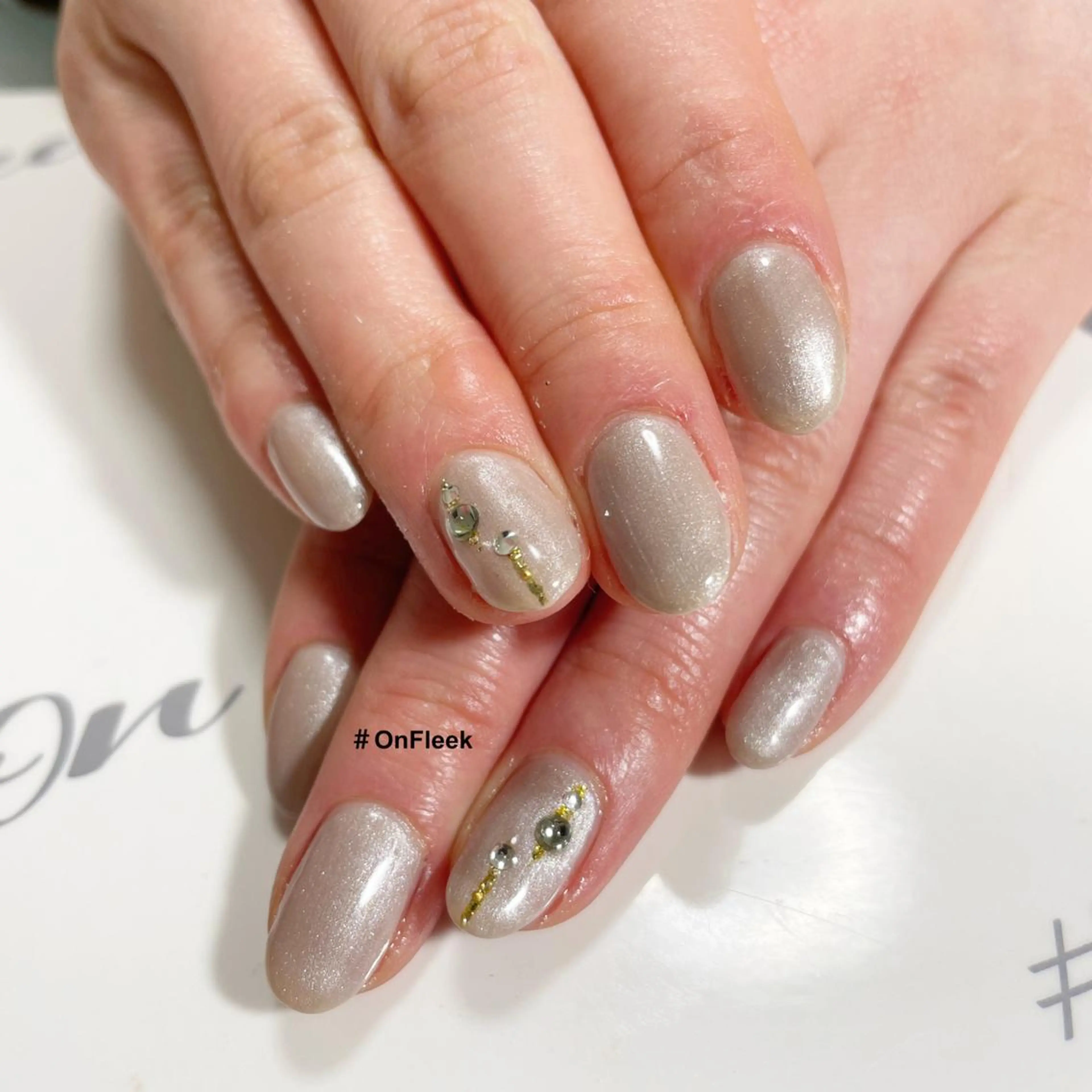 ネイル ハンドネイル NailSalon ＃OnFleekのネイルデザイン