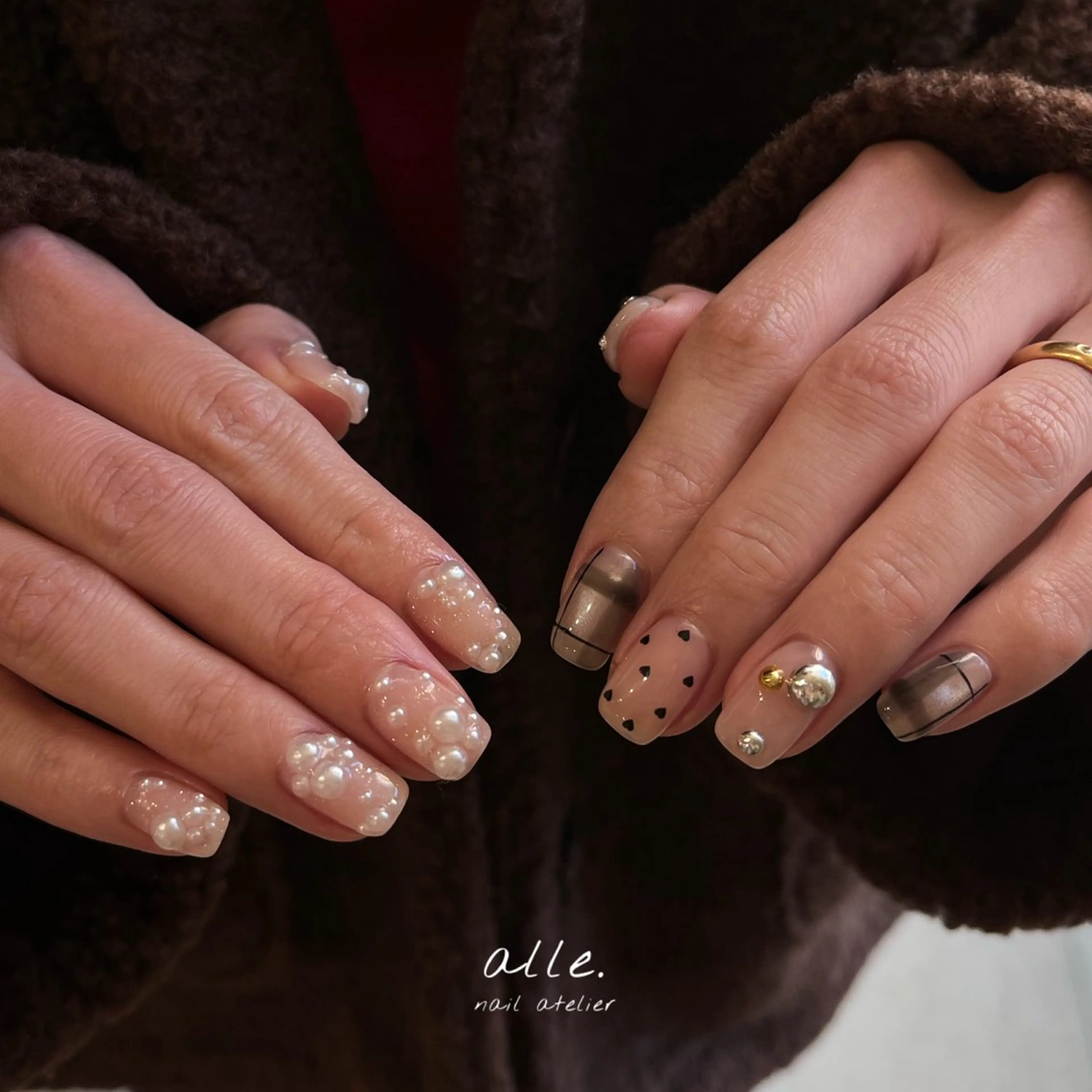 ネイル ハンドネイル atelier alle.のネイルデザイン