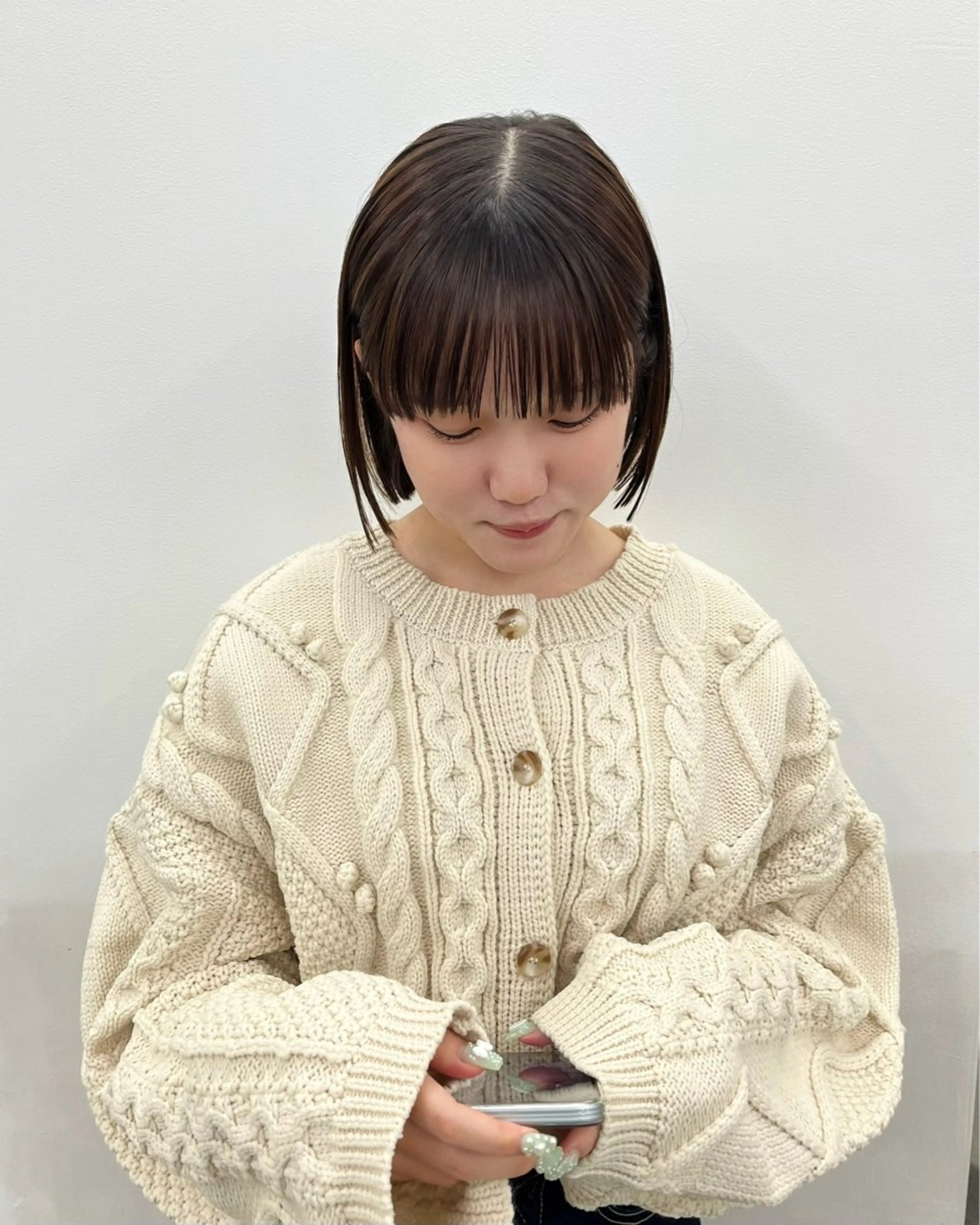 ショート 縮毛矯正/ハイトーン /パーマ/前原汐🎐のヘアスタイル