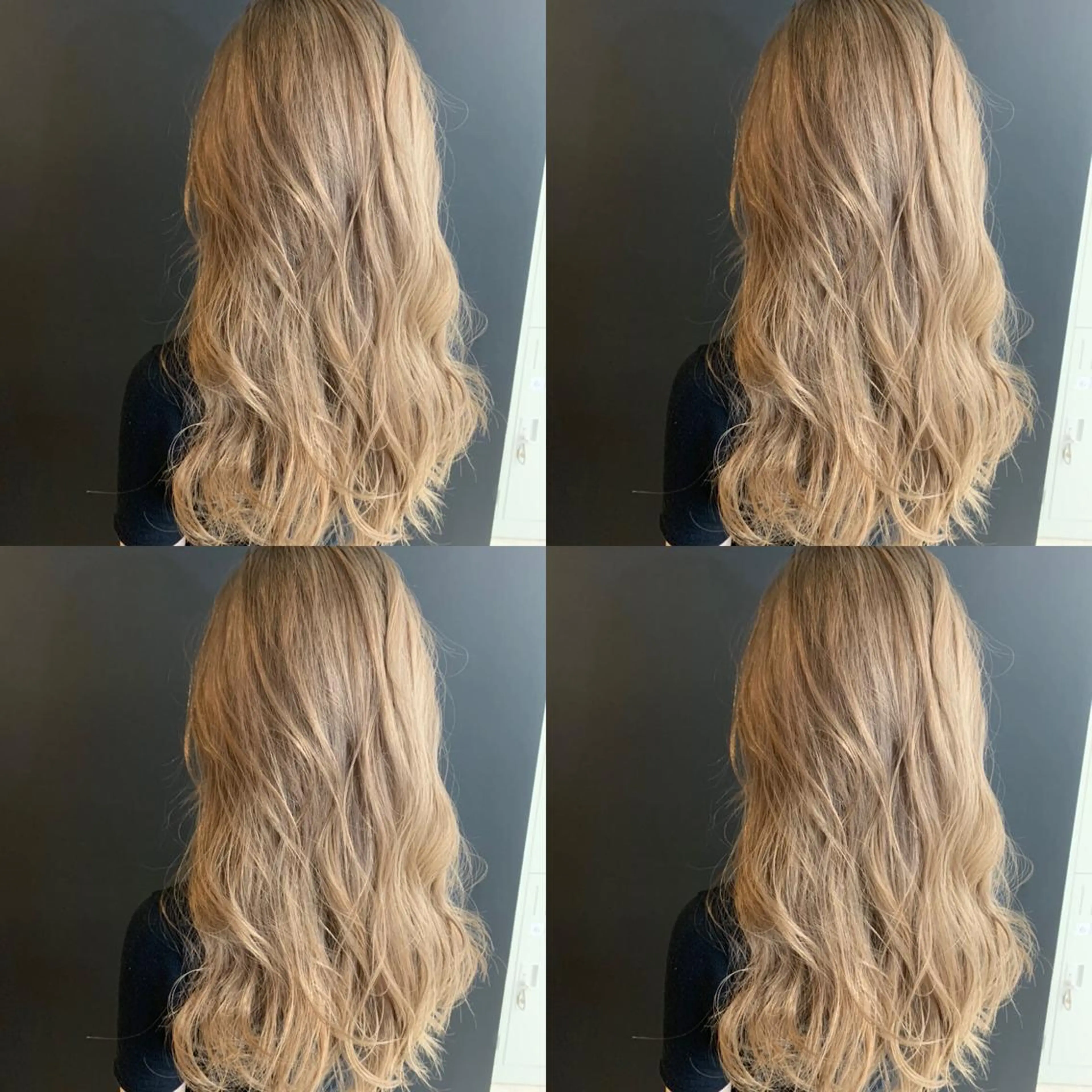 セミロング カラー ベージュカラー ホワイトベージュ カット ヘアカラー トリートメント ✨髪質改善✖︎韓国 レイヤー✨ナカムラのヘアスタイル