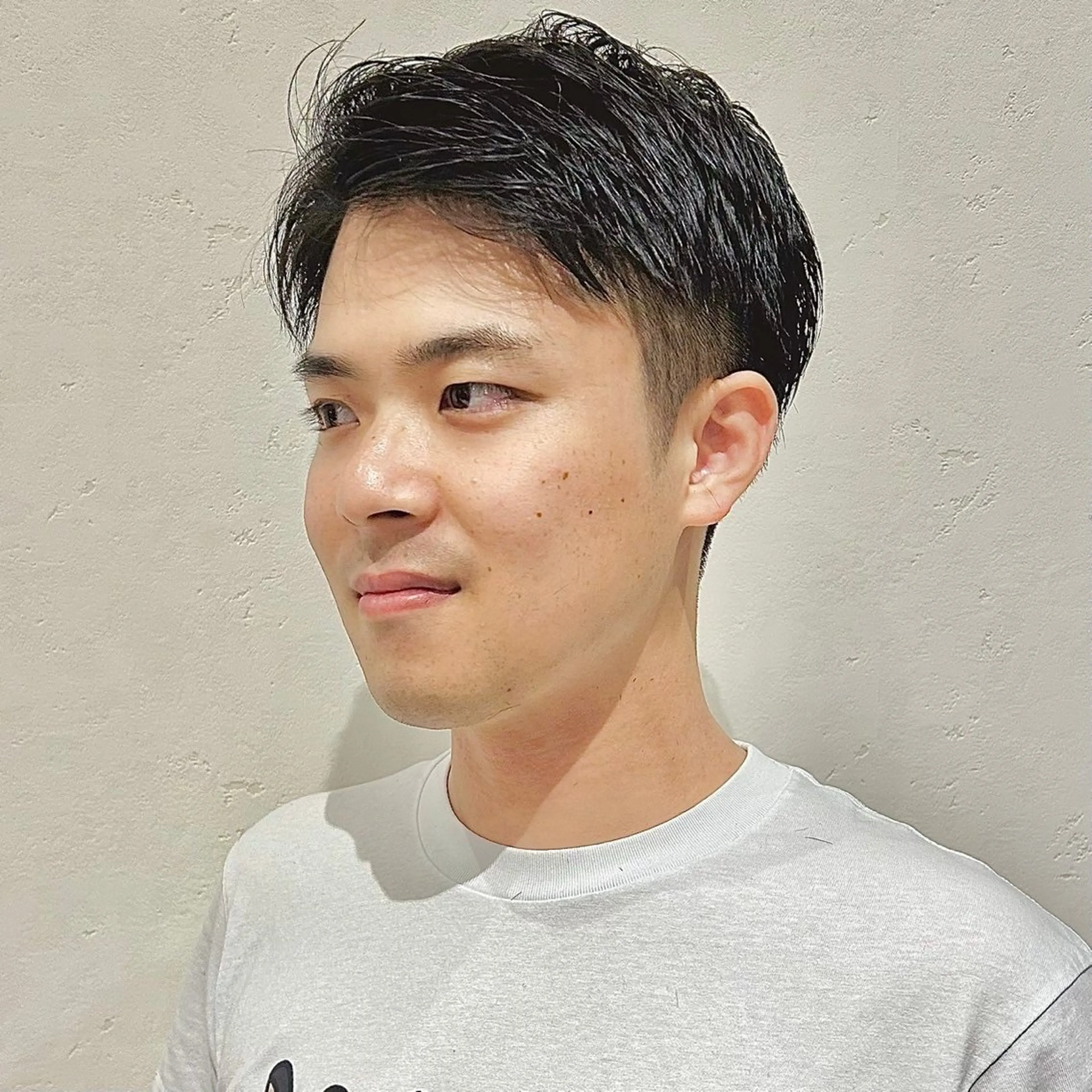 メンズ センターパート マッシュ メンズパーマ スパイキーショート ツーブロック 🍒中川葵久美🍒 メンズ/パーマのヘアスタイル