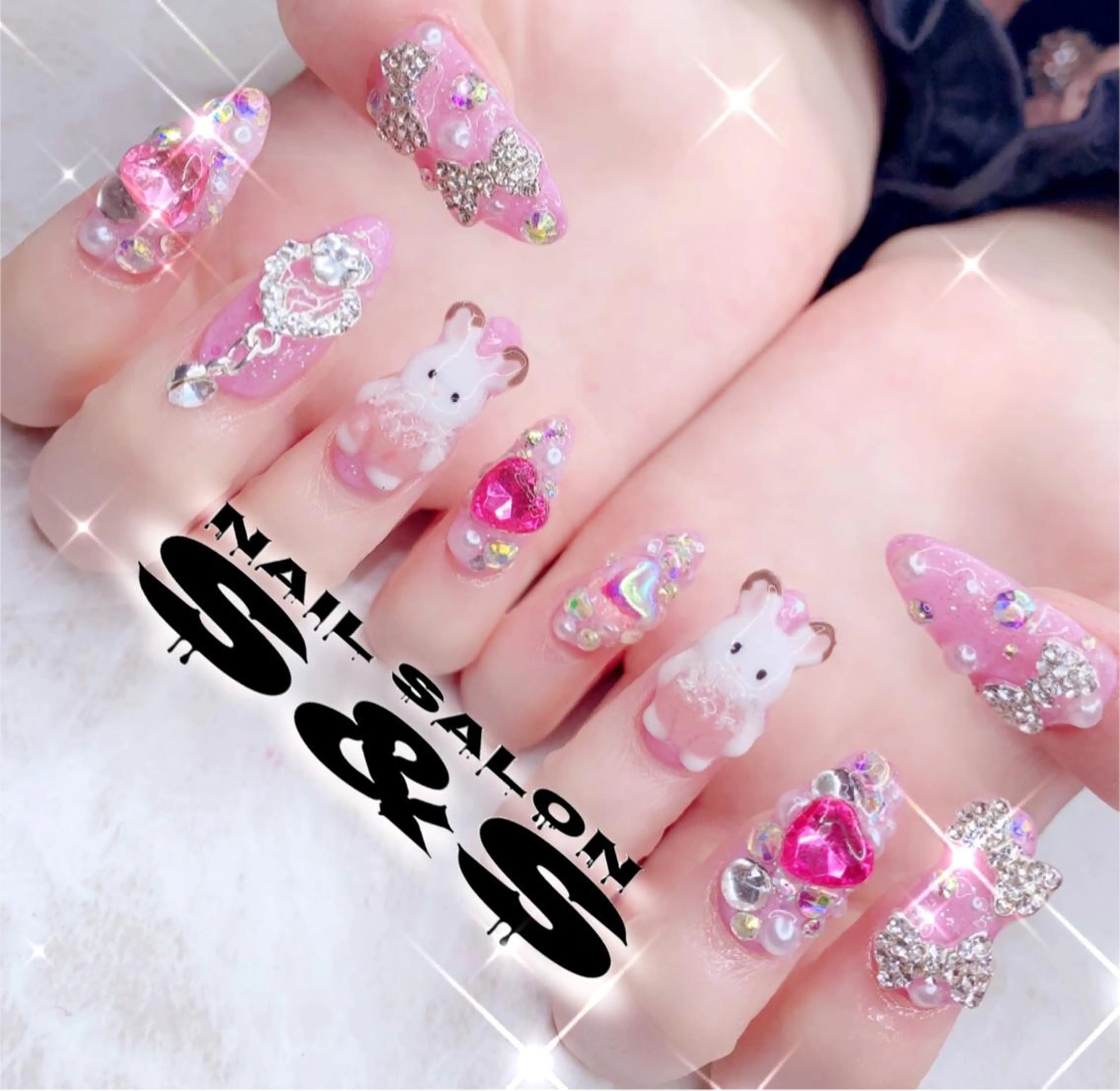 ネイル 長さ出し メンズネイル 持ち込み スカルプネイル S&S 村田小百合のネイルデザイン