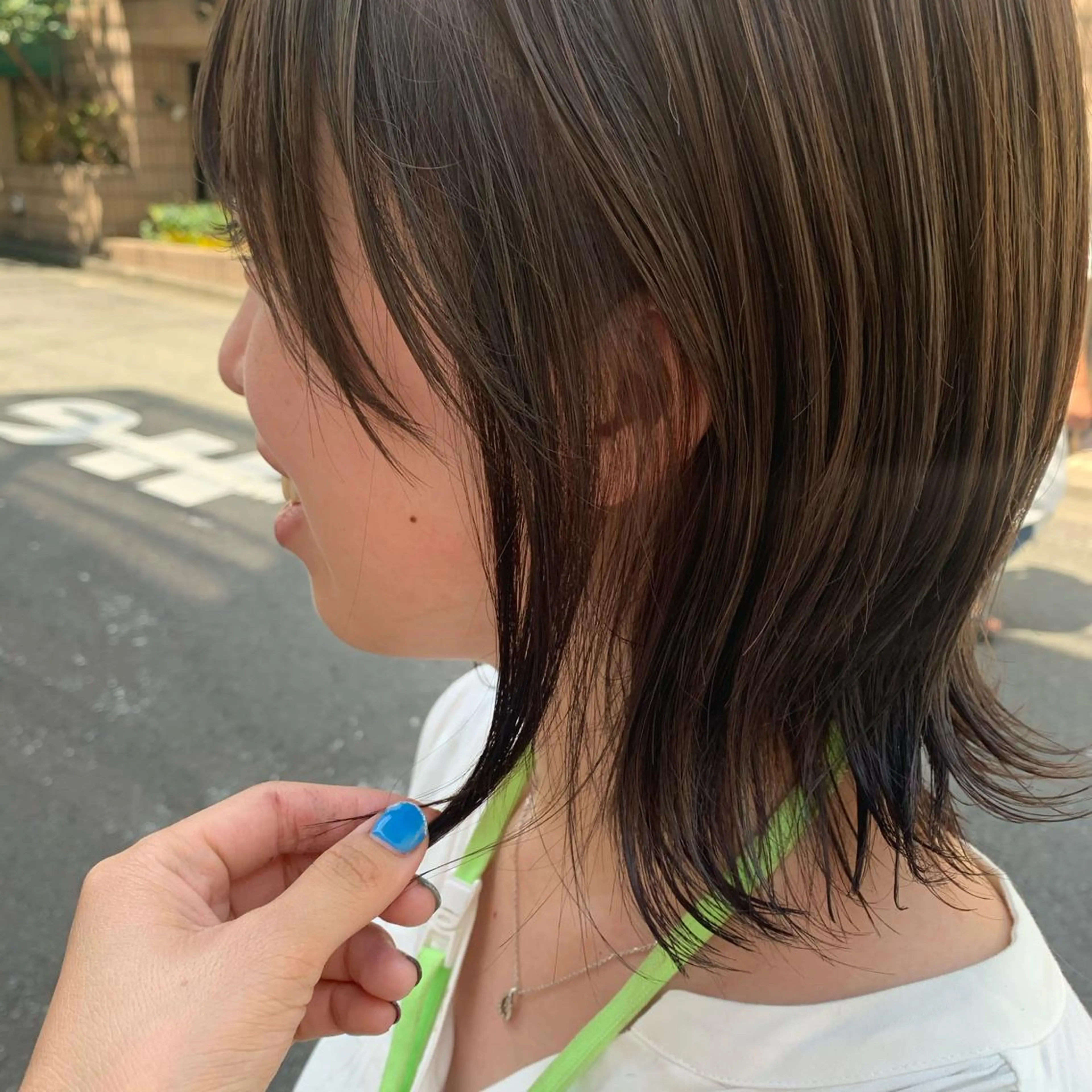 ショート サナ🌱 切りっぱなしボブのヘアスタイル