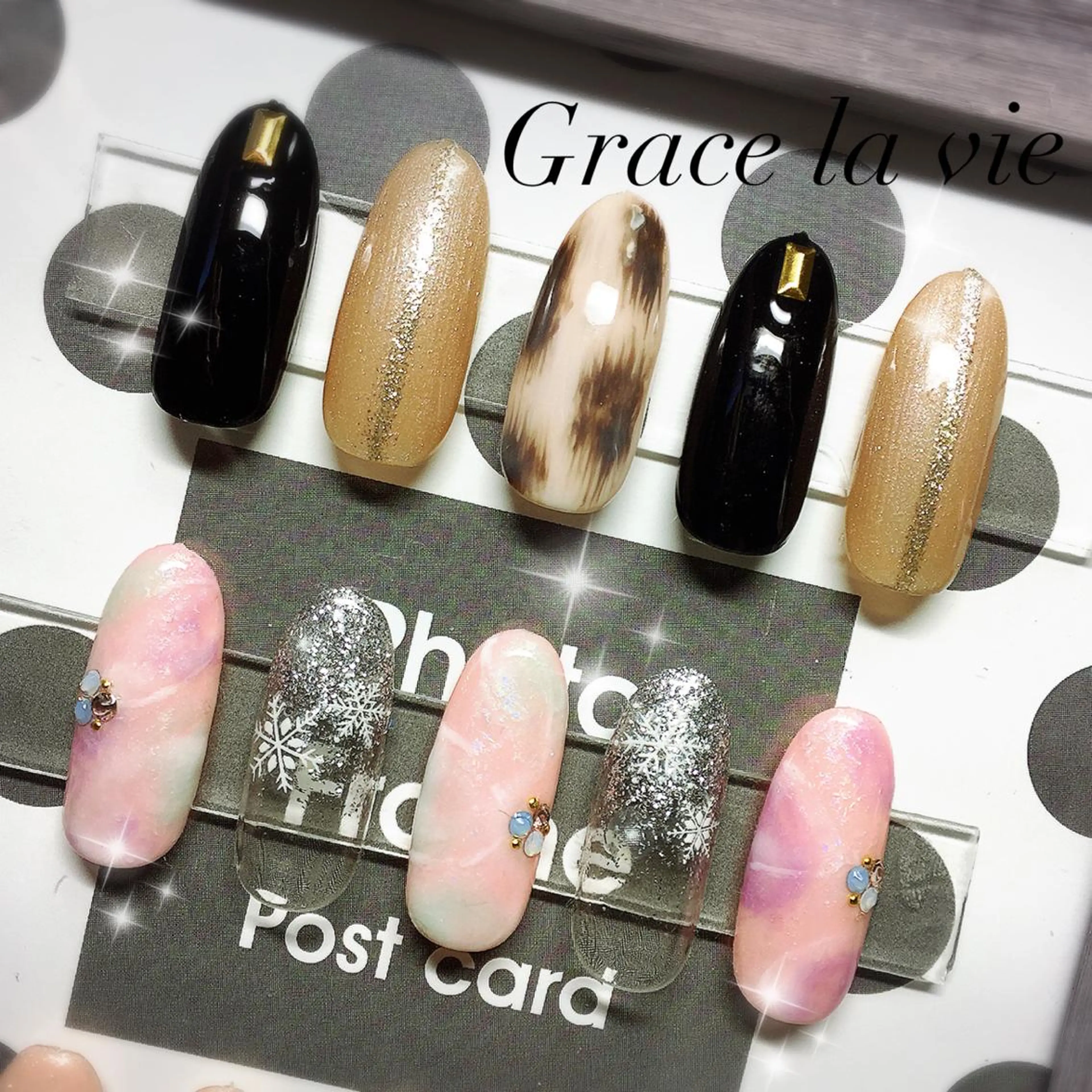 カラー ネイル ネイルチップ Greace la vie所属・Greace  la vieのネイルデザイン