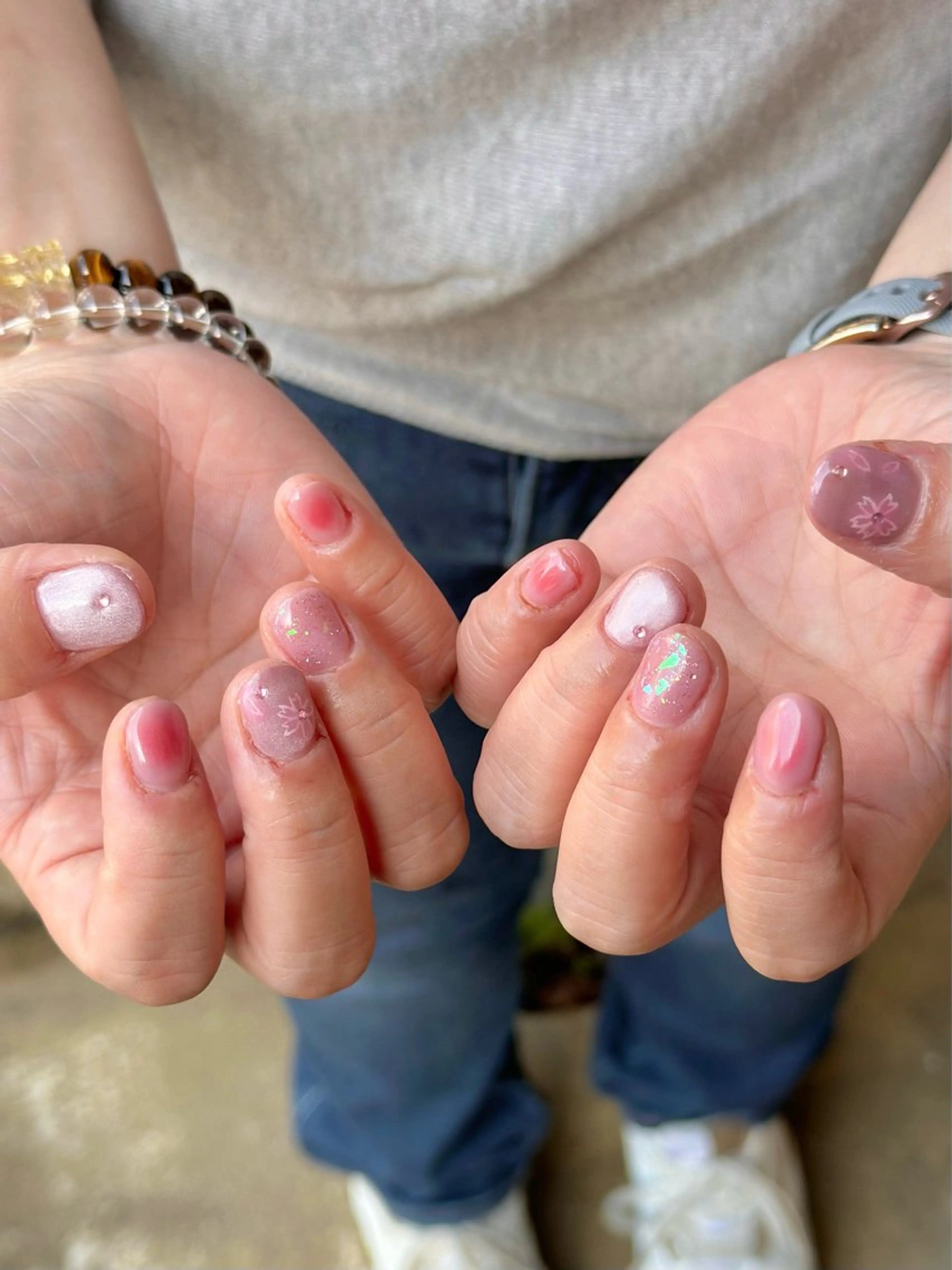 ネイル ハンドネイル シモダ カスミ 🦀 @ksm_smdのネイルデザイン