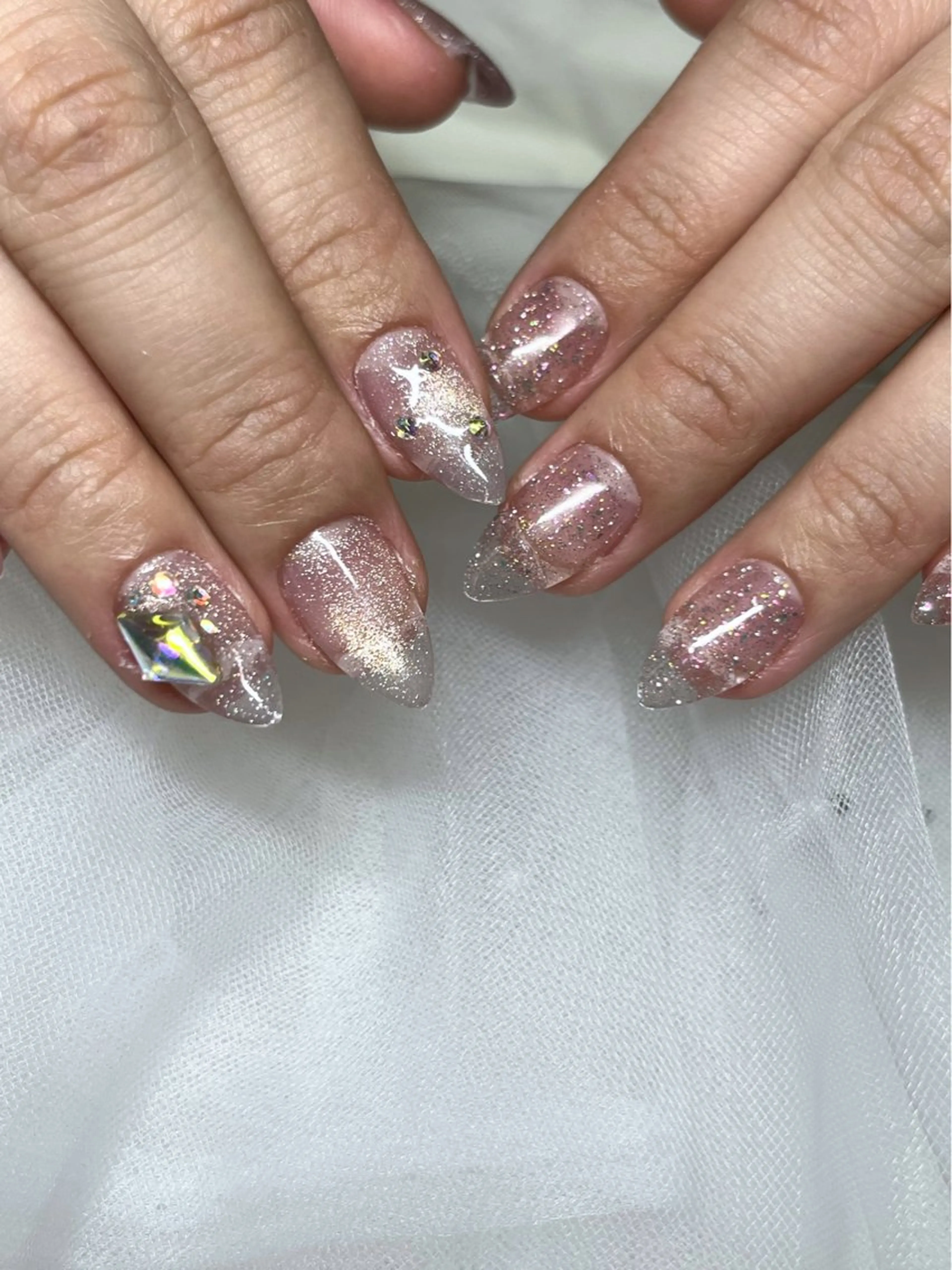 ネイル ハンドネイル 7nail所属・なんば7nail YUZUHAのネイルデザイン