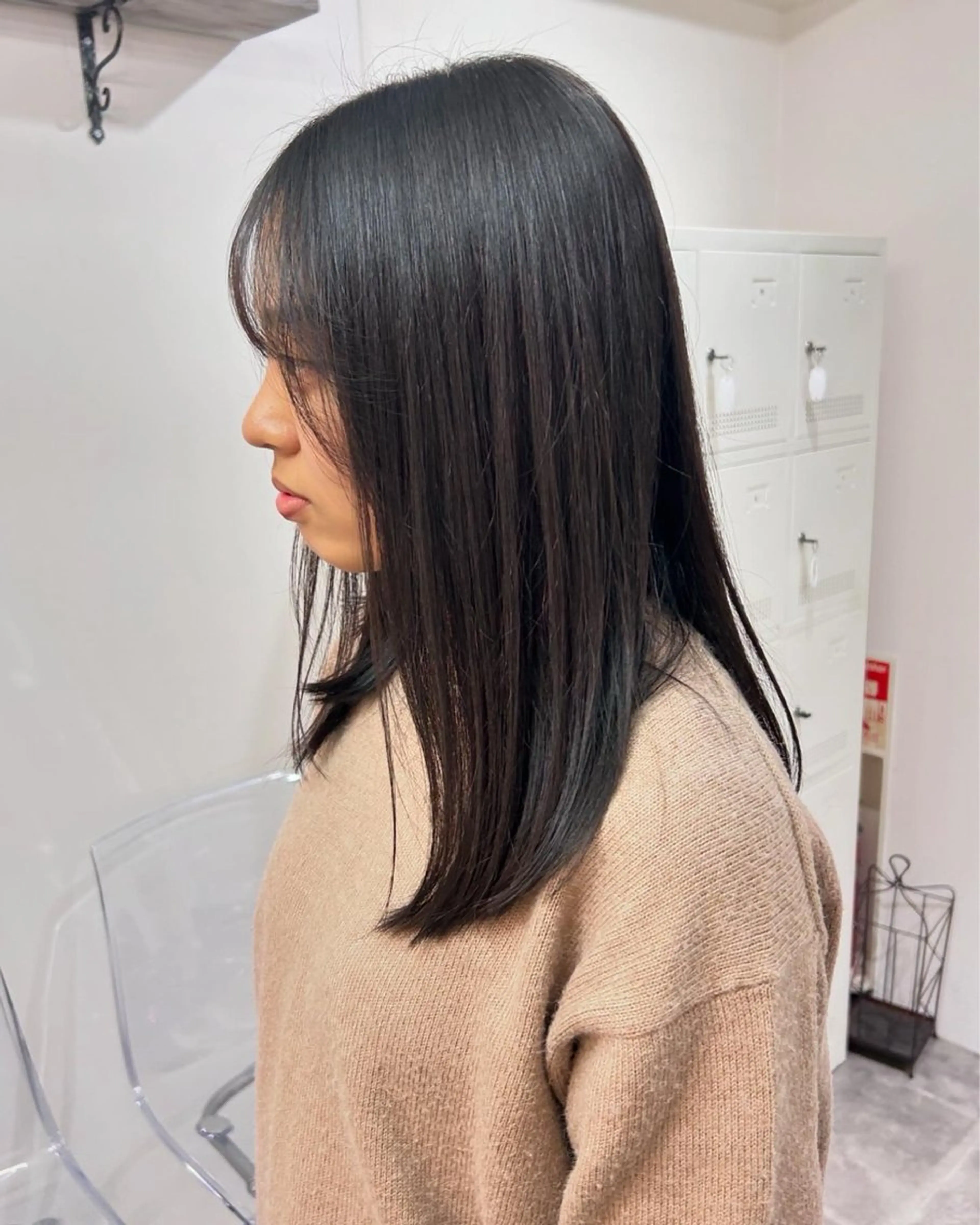 セミロング ayari🌸西梅田 カットモデル募集中✨のヘアスタイル