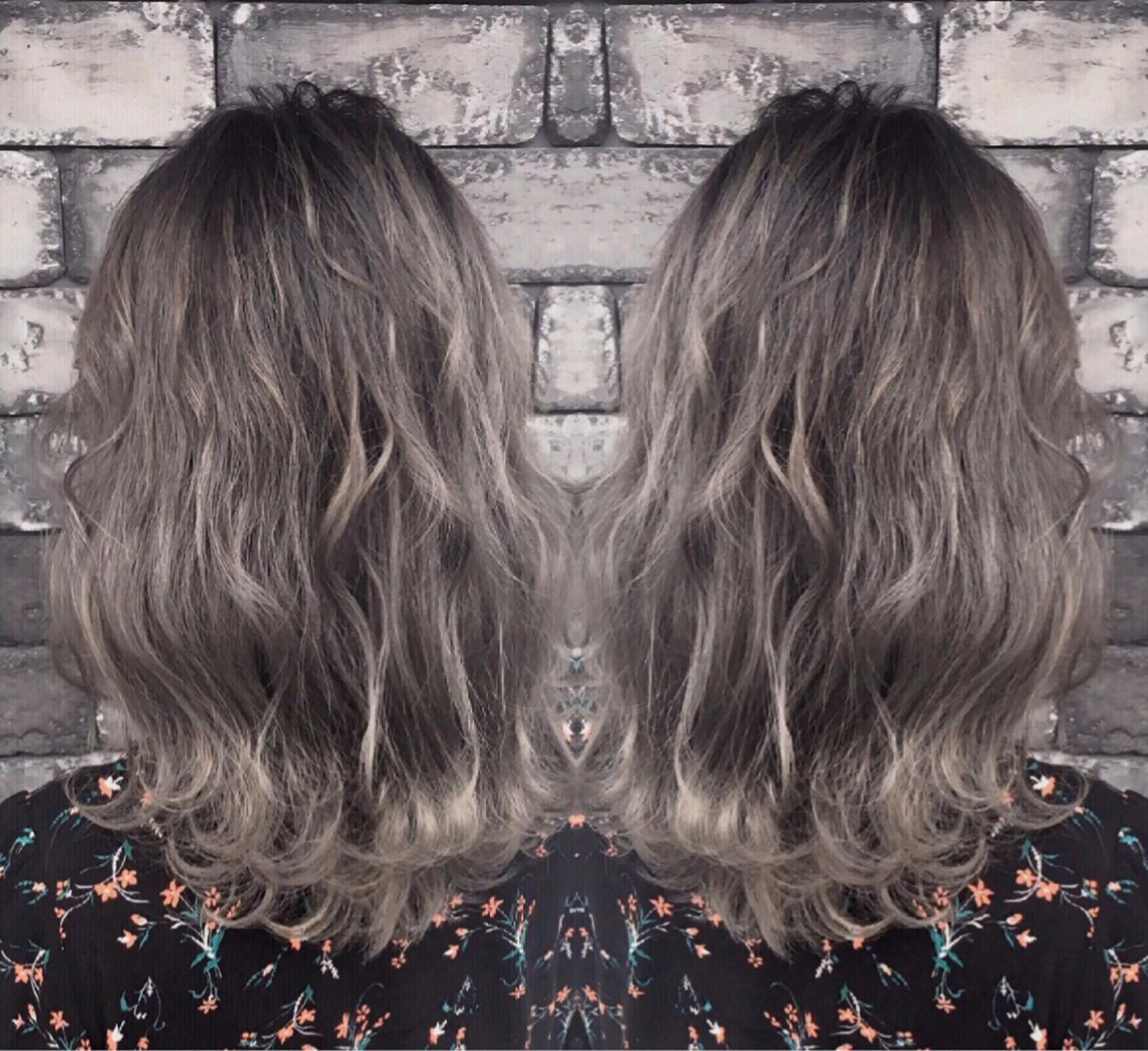 セミロング 外国人風カラー レイヤーカット ヘアカラー トリートメント ヘアセット ❤️千葉県代表❤️ 店長❤️柿本翔一朗のヘアスタイル