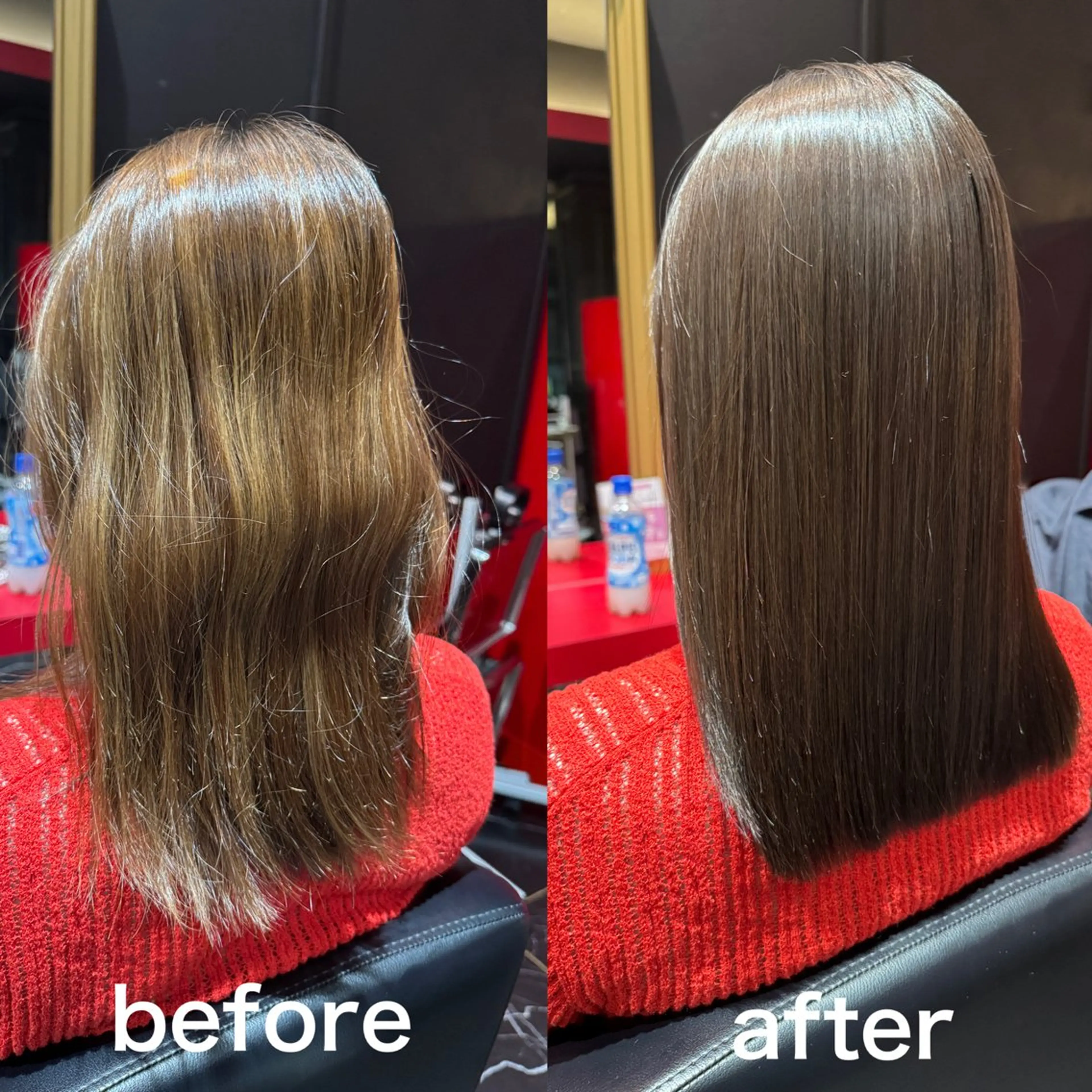 ミディアム カラー ブリーチ 透明感カラー 髪質改善 トリートメント カット ヘアカラー トリートメント ブリーチカラー/ 岩破瑞希のヘアスタイル