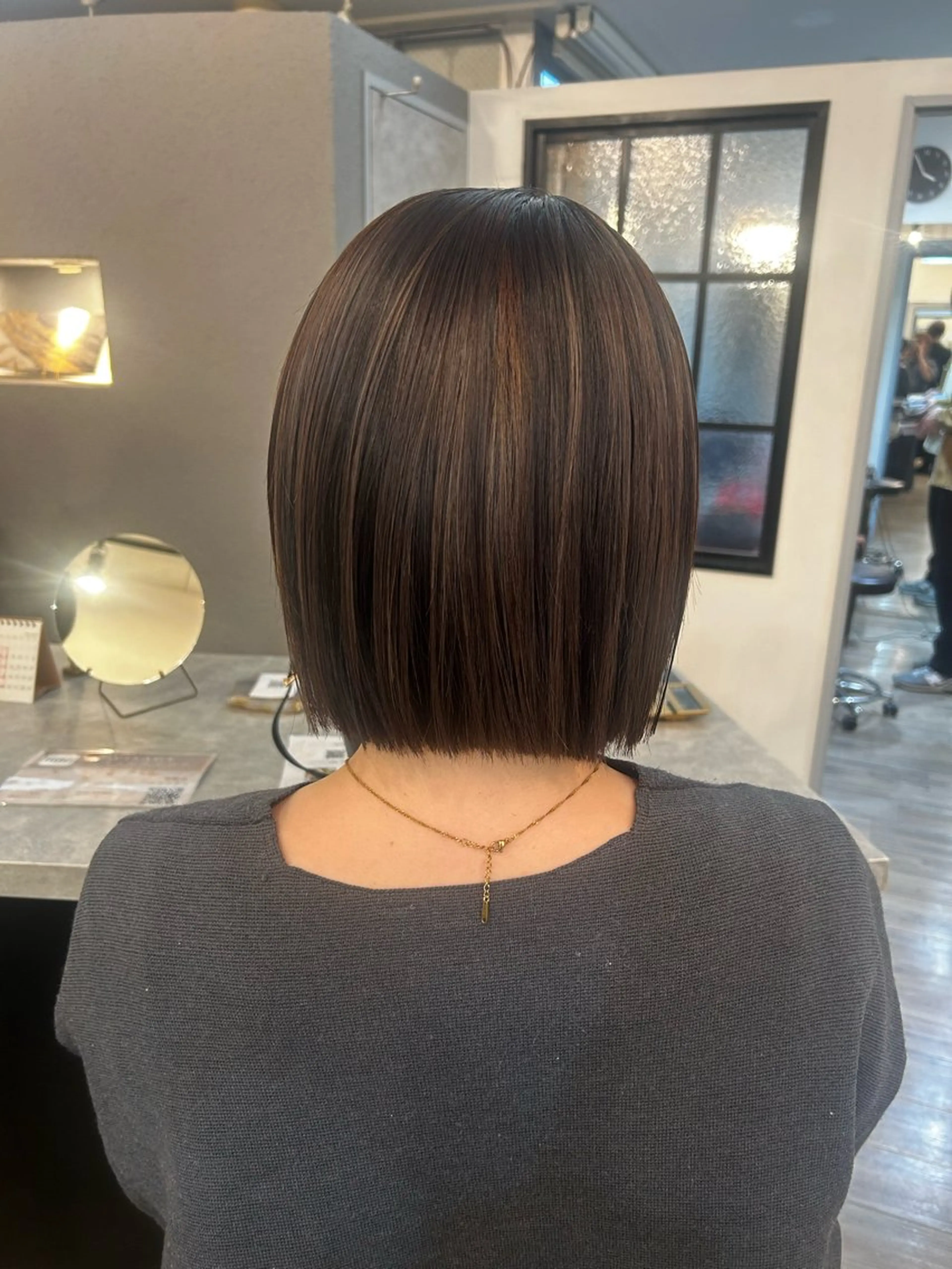 ミディアム カラー ブリーチ／ヘアセット 🪞🌙minamiのヘアスタイル