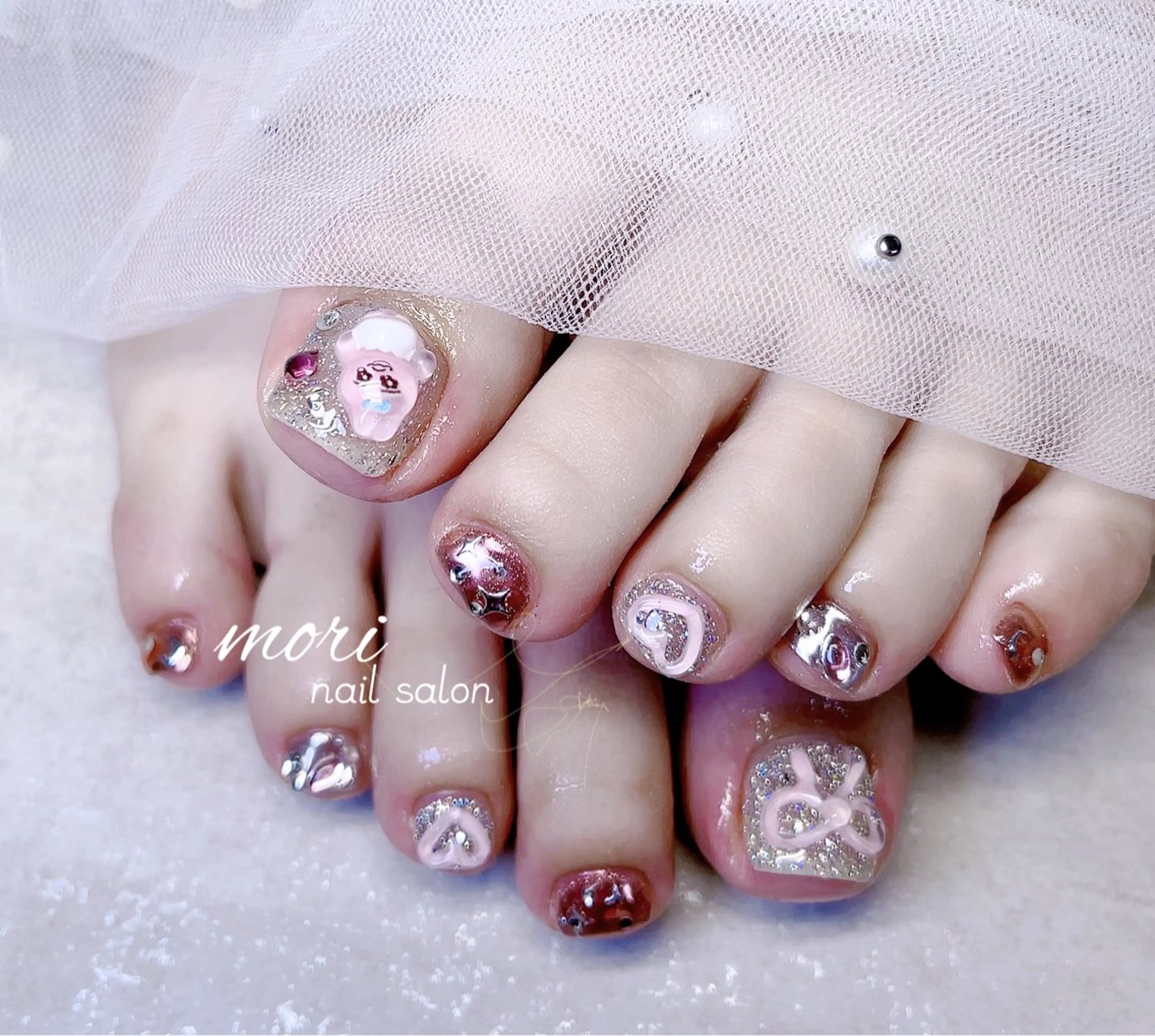 ネイル 森 ネイルサロンのネイルデザイン