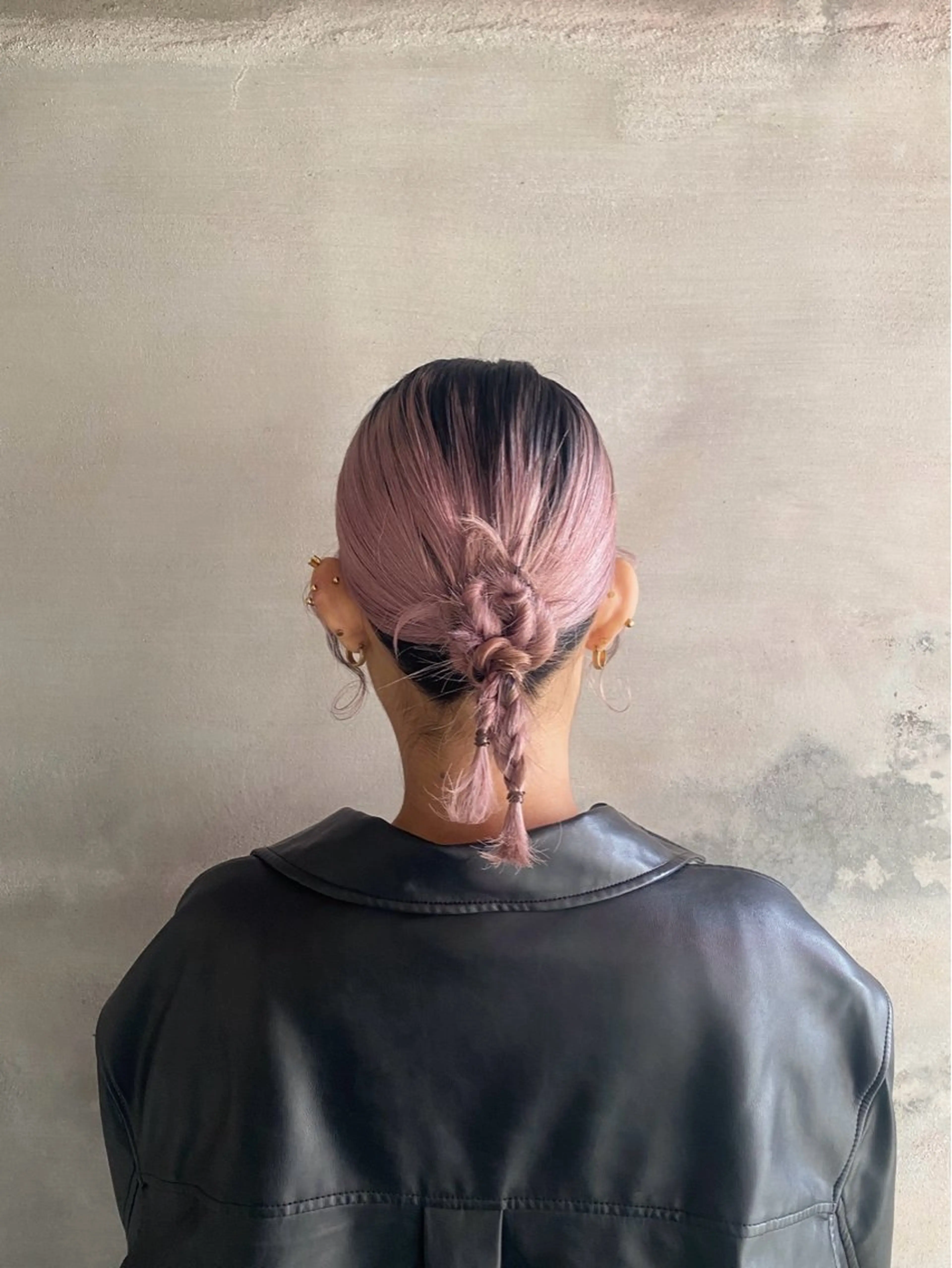 ショート ヘアアレンジ 暖色カラー /ヘアアレンジ/花鈴のヘアスタイル