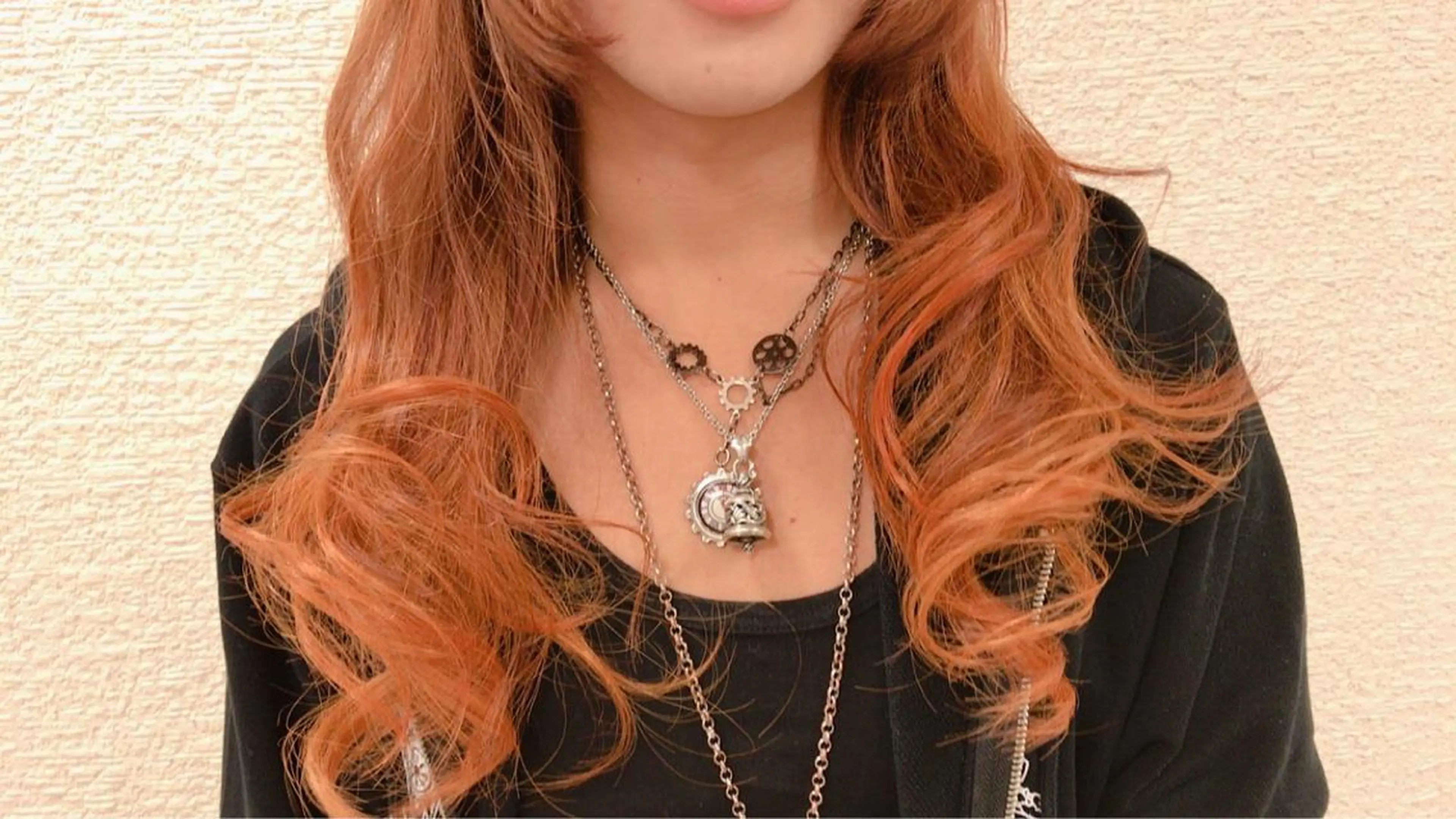 ロング カラー ダブルカラー ハロウィン ヘアカラー トリートメント ヘッドスパ 高橋恵🌈生え癖改善 ウルフ/レイヤーのヘアスタイル