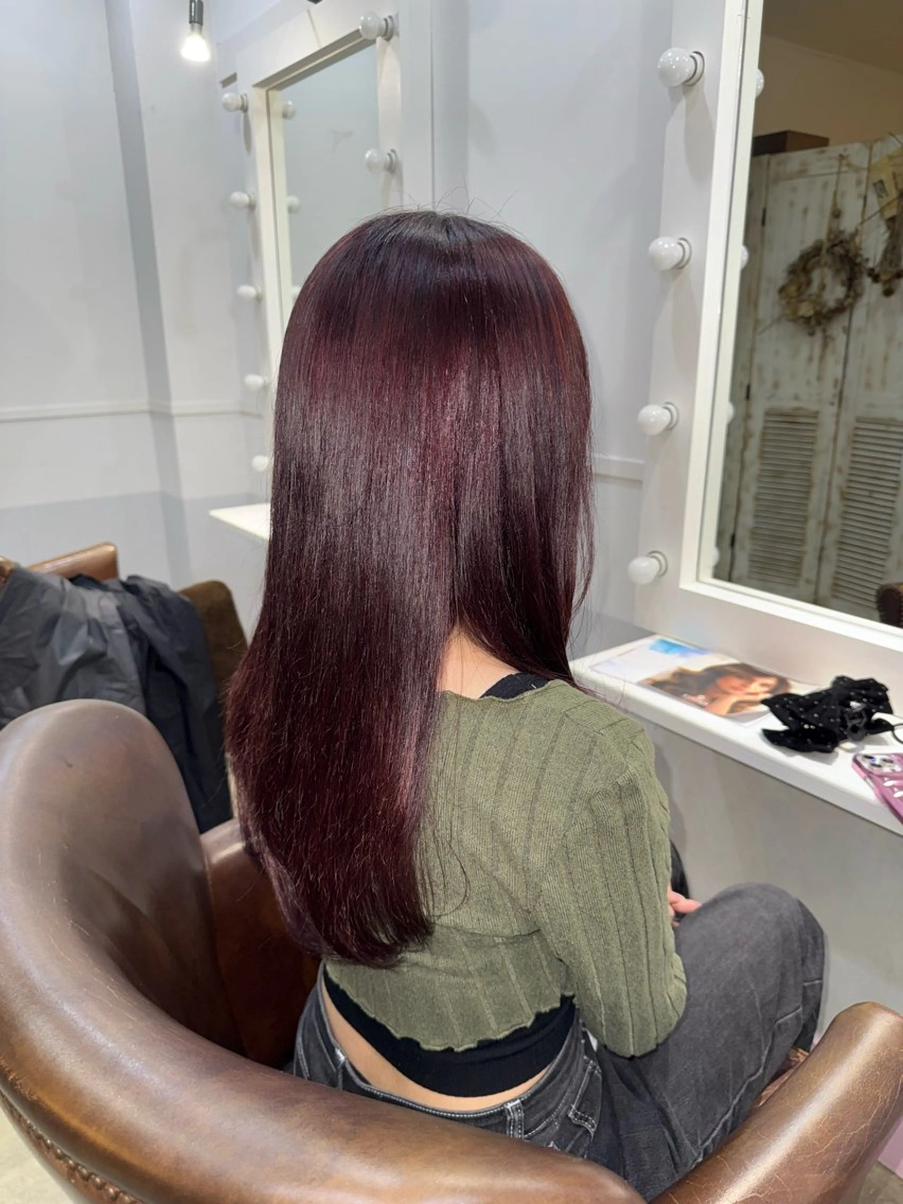 ロング カラー TECHRISE豊橋店所属・坂柳 朱音のヘアスタイル