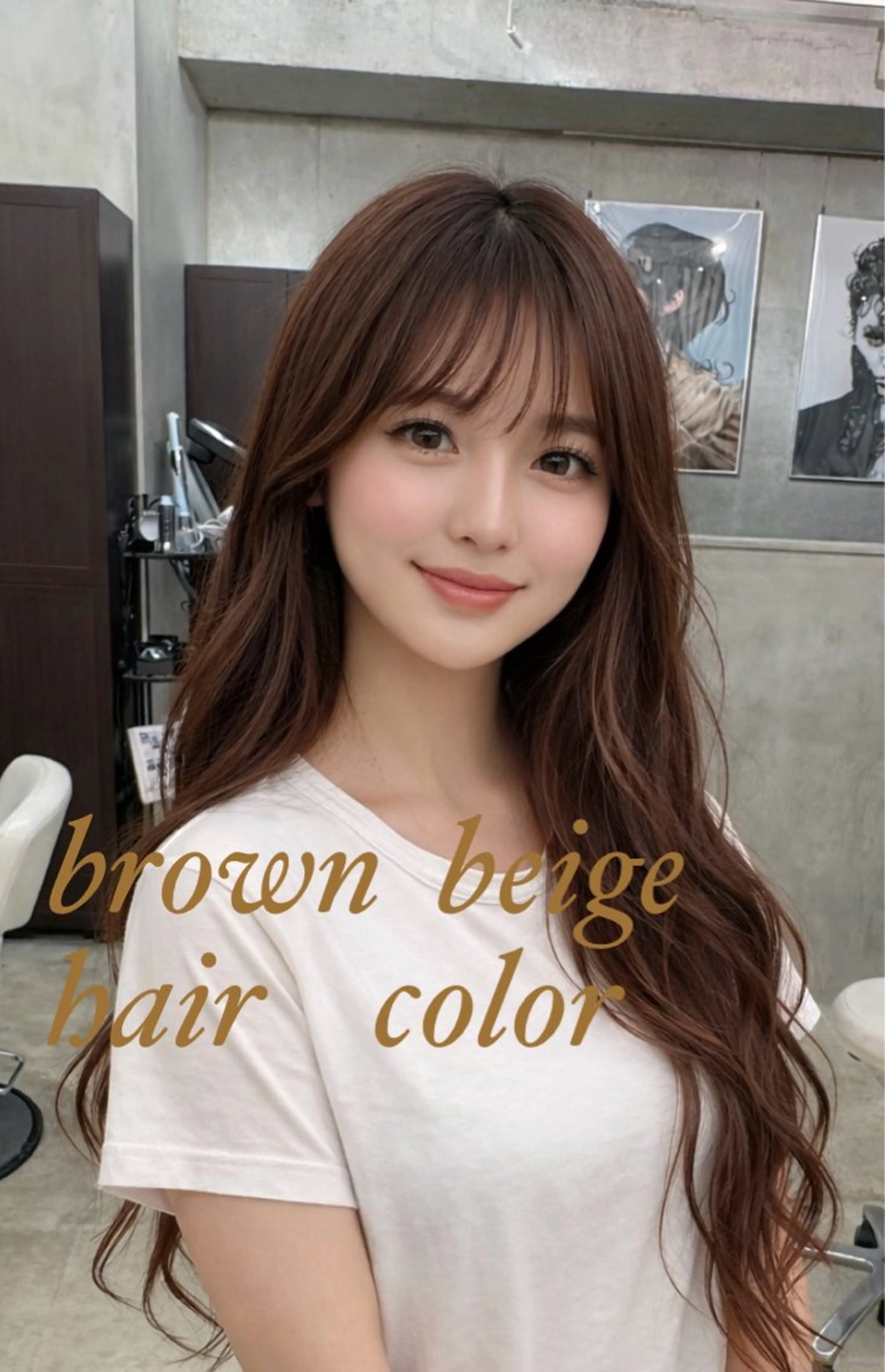 似合わせカット＋透明感カラー＋TRの写真