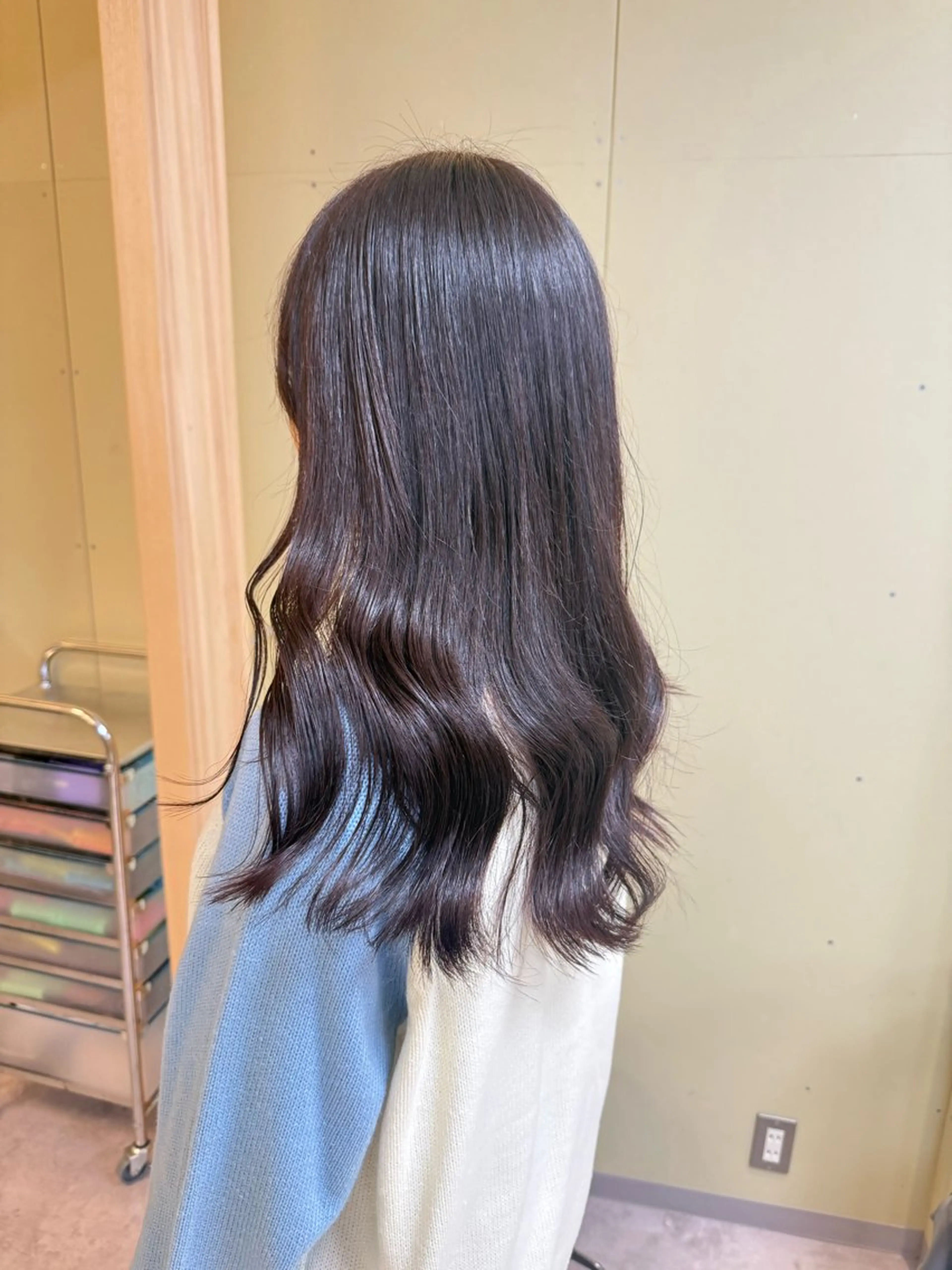 ロング カラー カット ヘアカラー トリートメント 伶風/ボブ/ ヘーゼルベージュのヘアスタイル