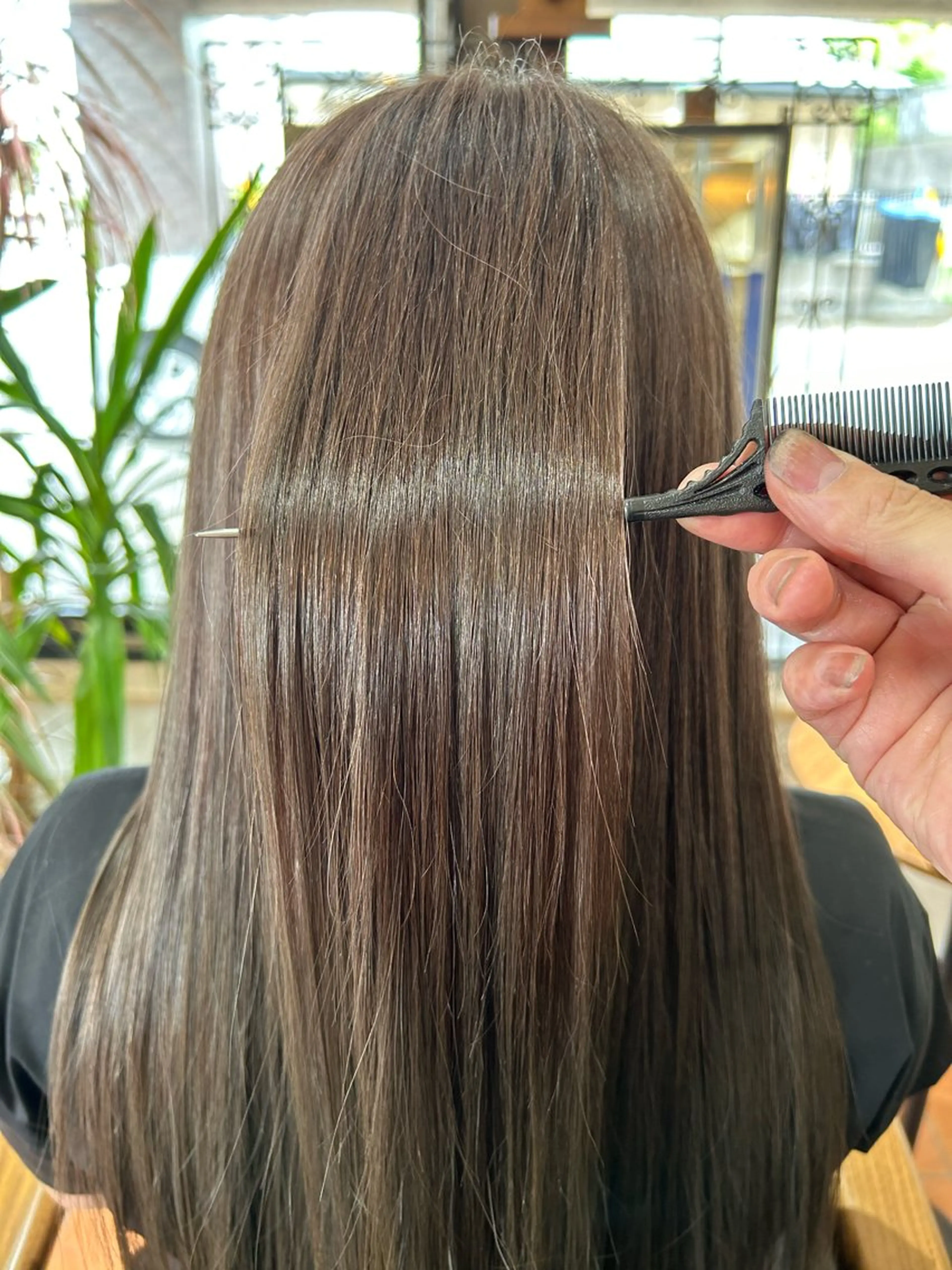 ロング カラー ヘアカラー トリートメント 石井 佑樹のヘアスタイル