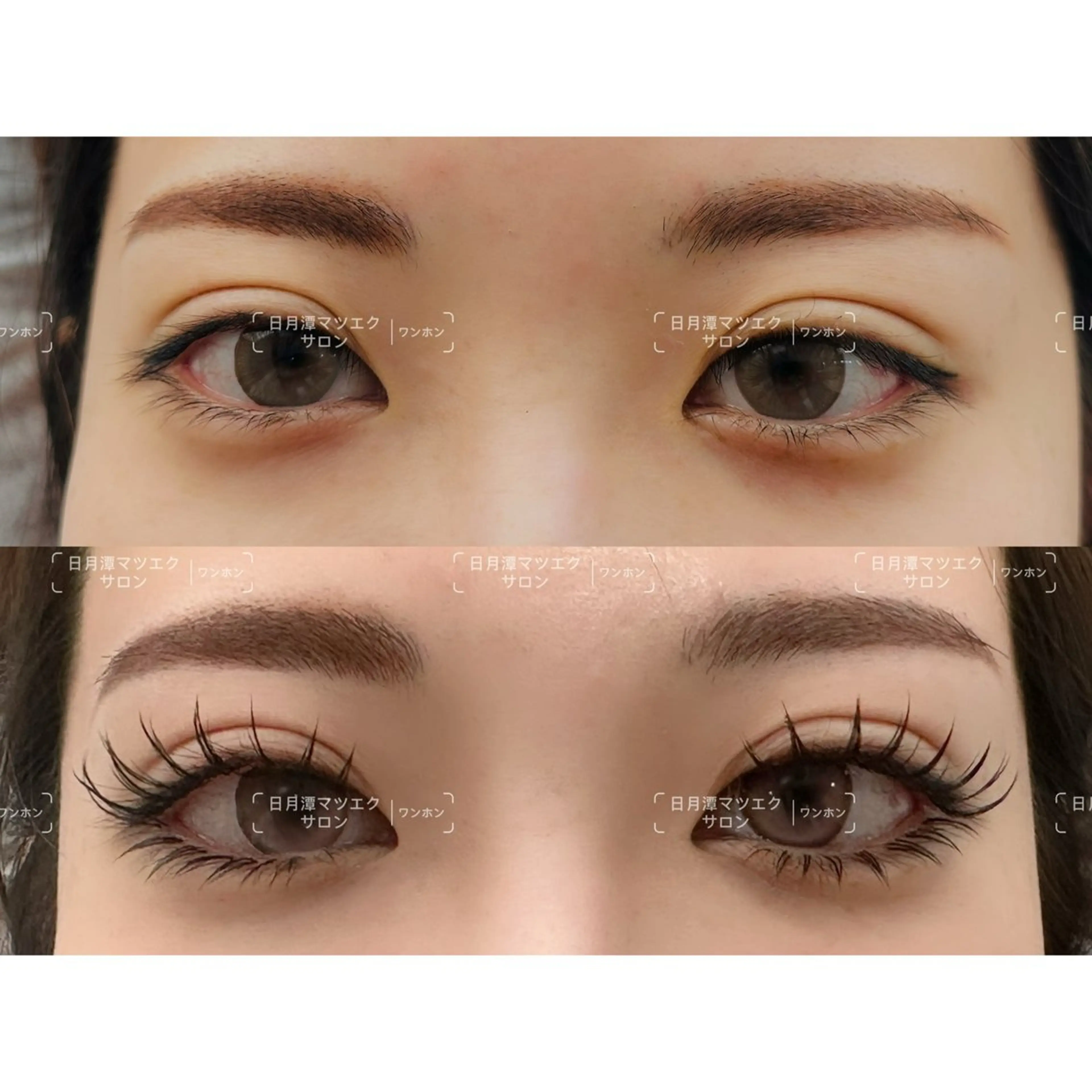 マツエク・マツパ 🔆日月潭🌙 銀座店のマツエク・マツパデザイン