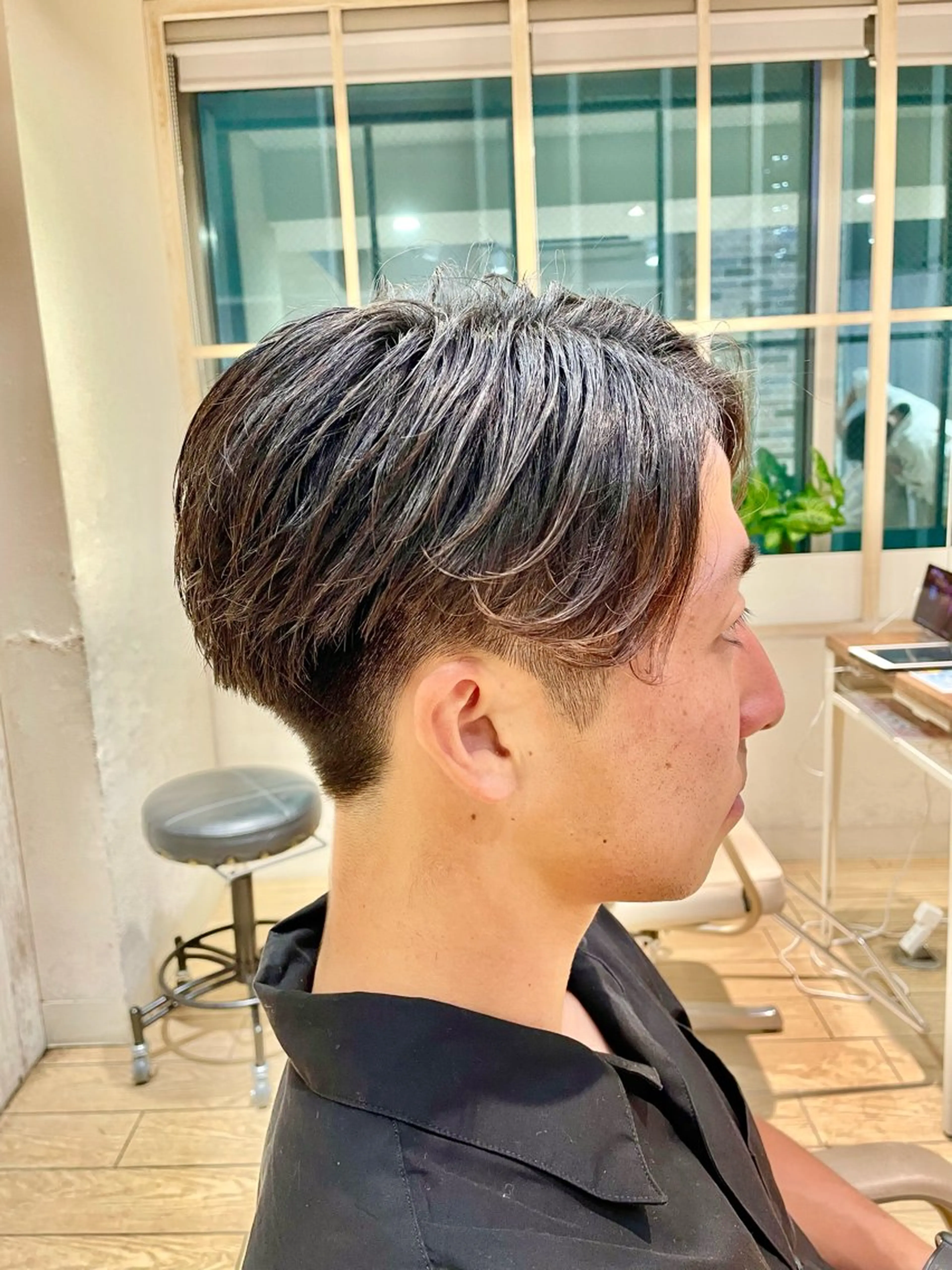 ショート パーマ メンズ afloatkobe所属・美髪/髪質改善 川口凌弥のヘアスタイル