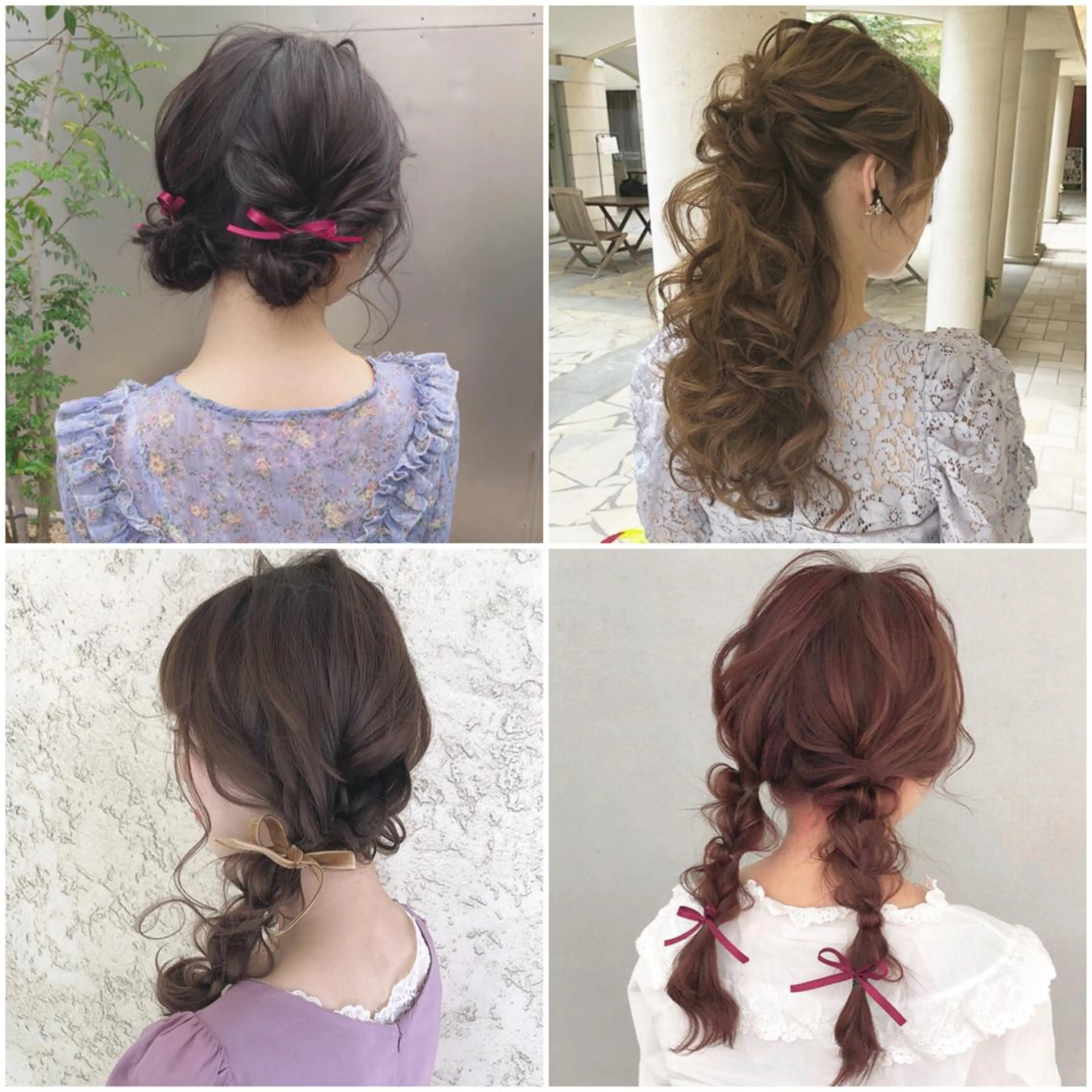 ロング カラー ヘアアレンジ autre所属・大久保 ひでなりのヘアスタイル