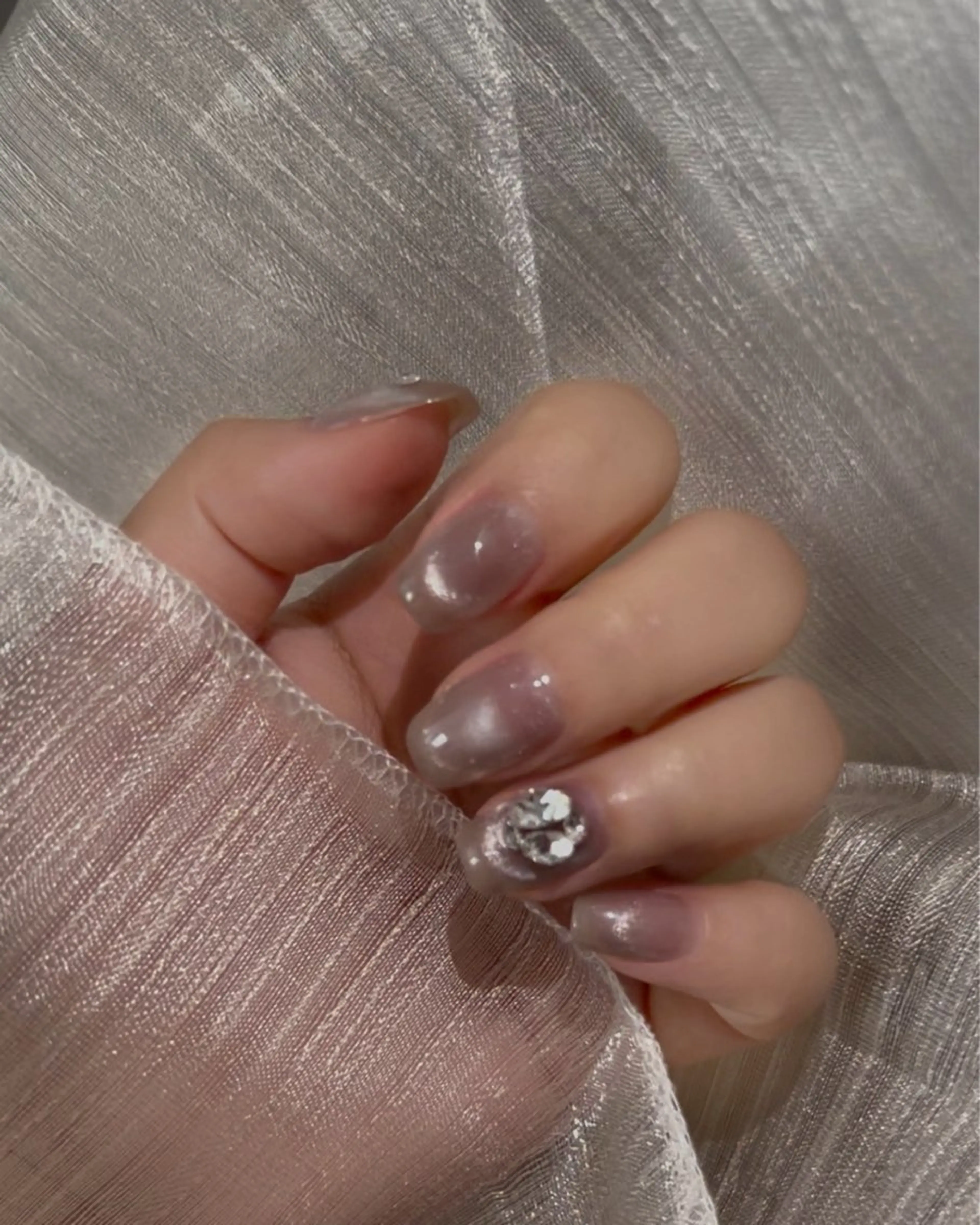 ネイル マグネットネイル シンプルネイル Dea所属・DEA Ouのネイルデザイン