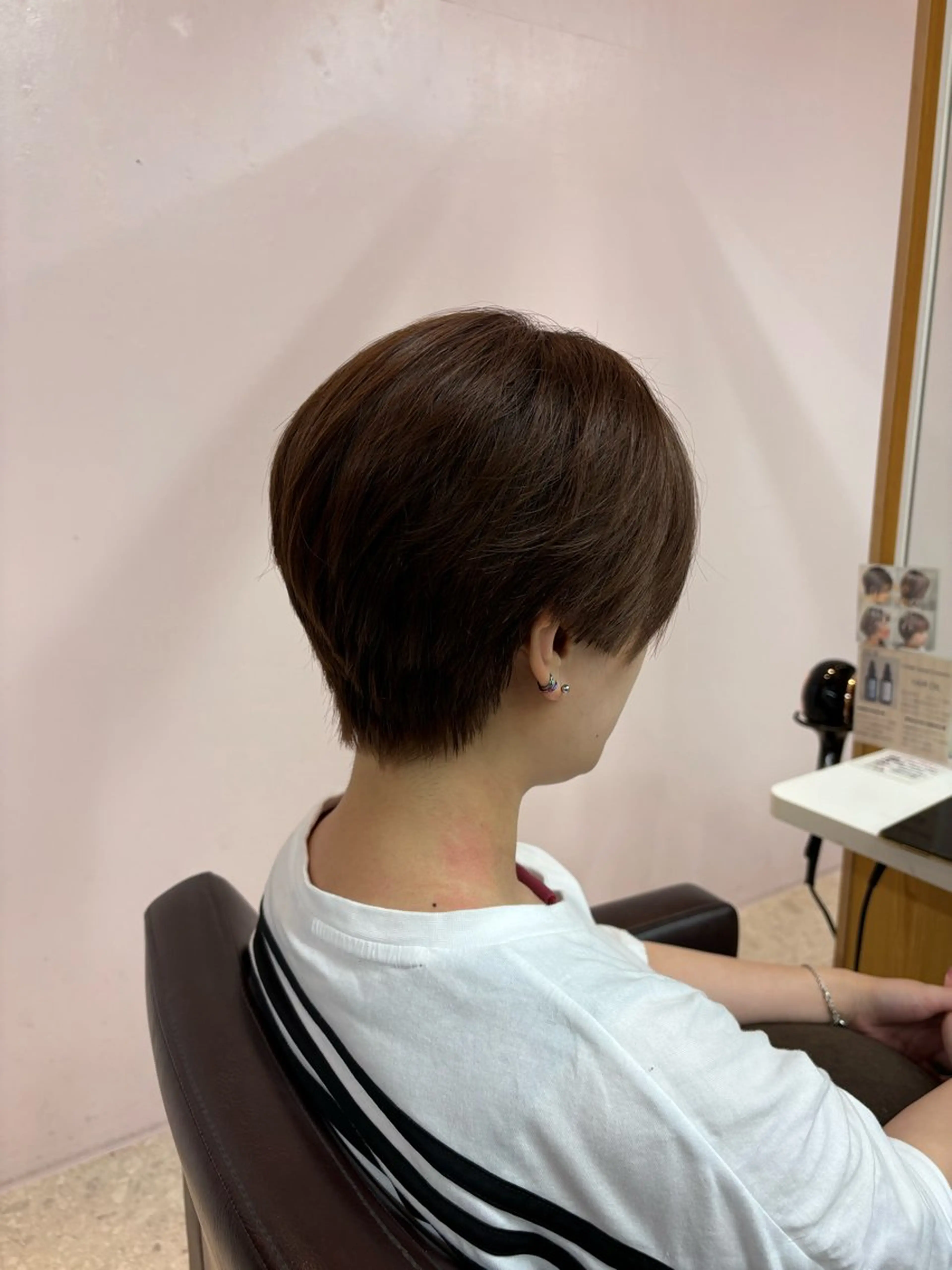 ショート 増田 枝里子のヘアスタイル