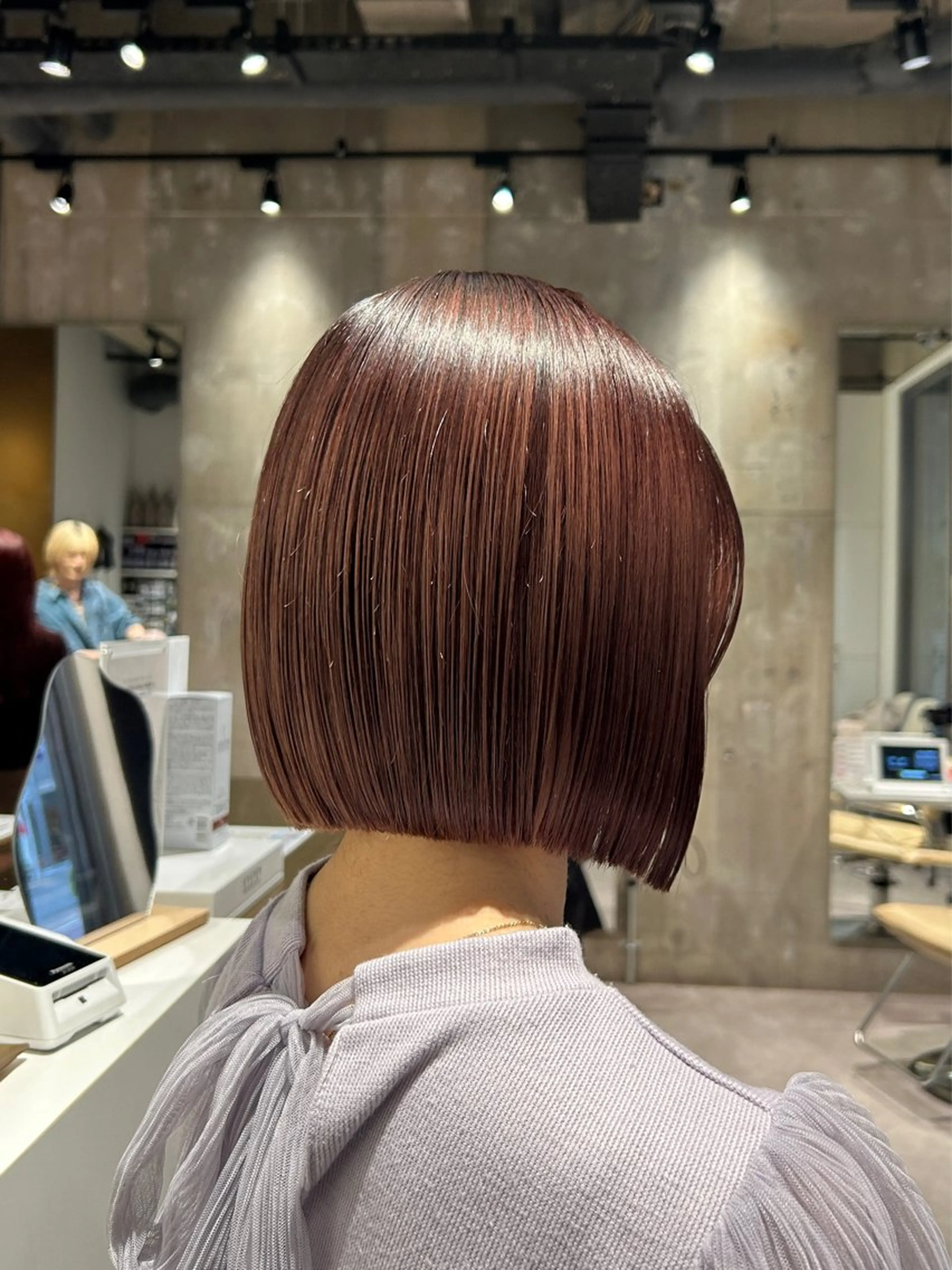 《無料カット》パツッとボブの写真