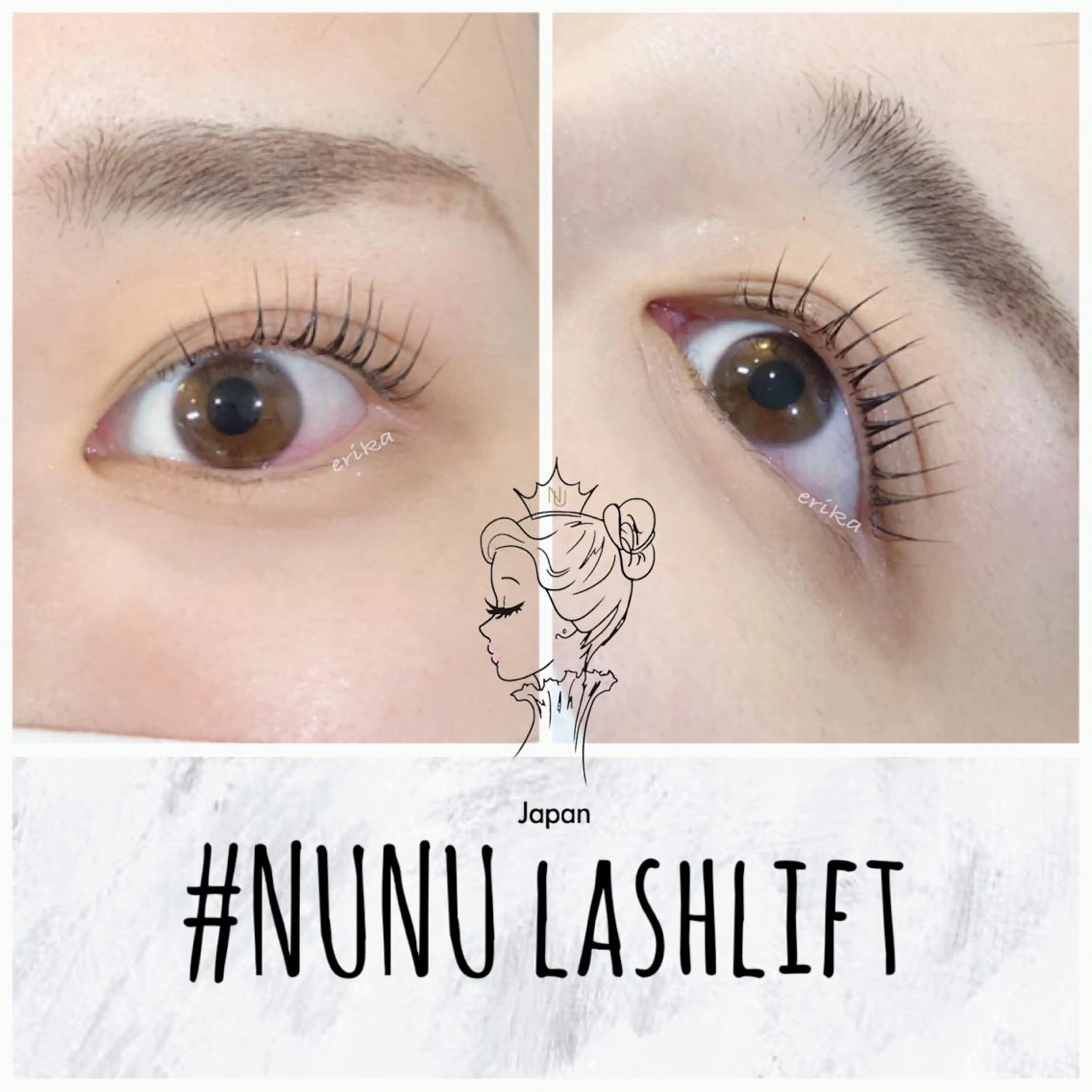 マツエク・マツパ Chou2jip 古賀繪里加のマツエク・マツパデザイン