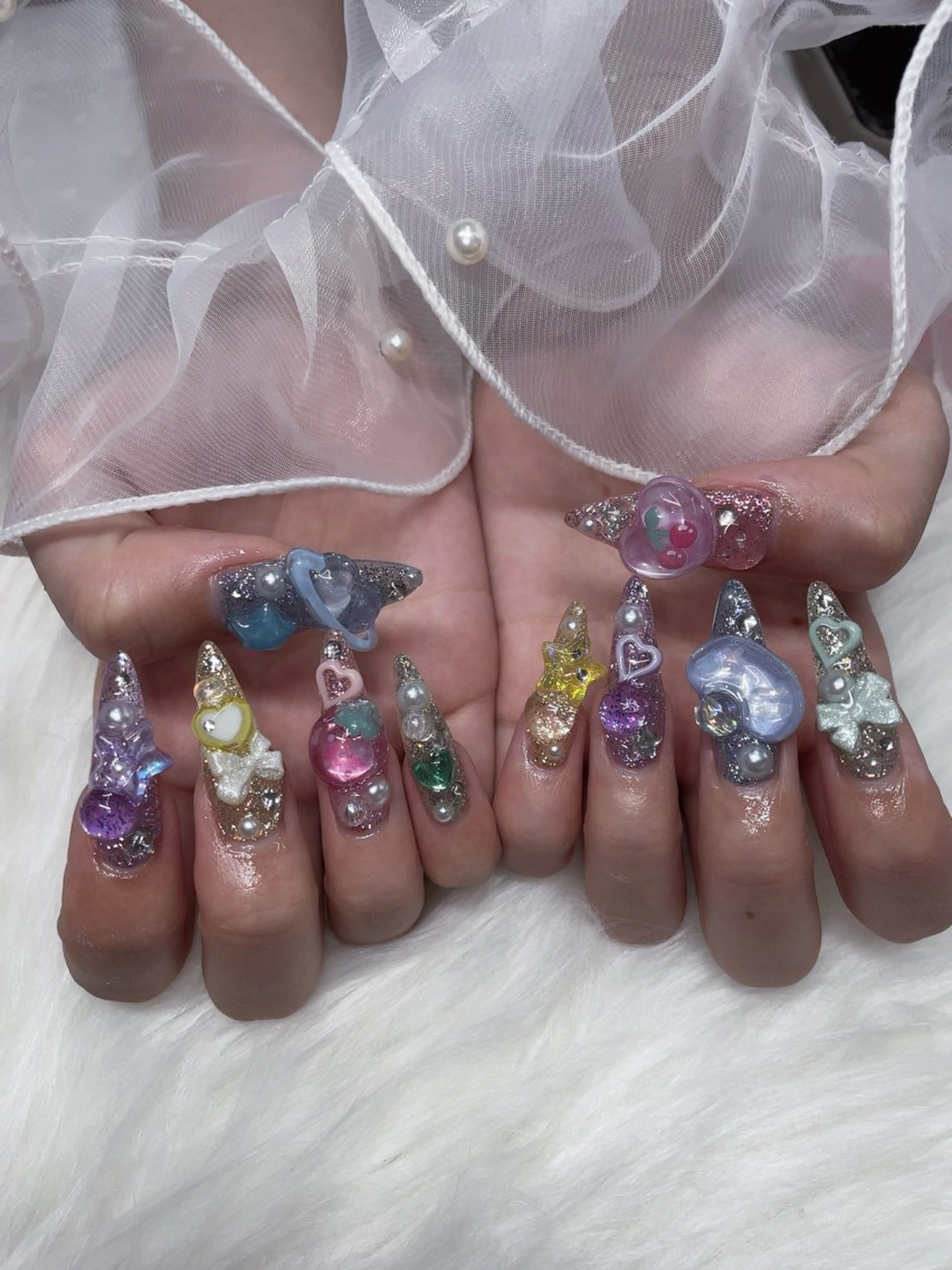 ネイル 🫧3rdeye/ Y♡veil🫧のネイルデザイン