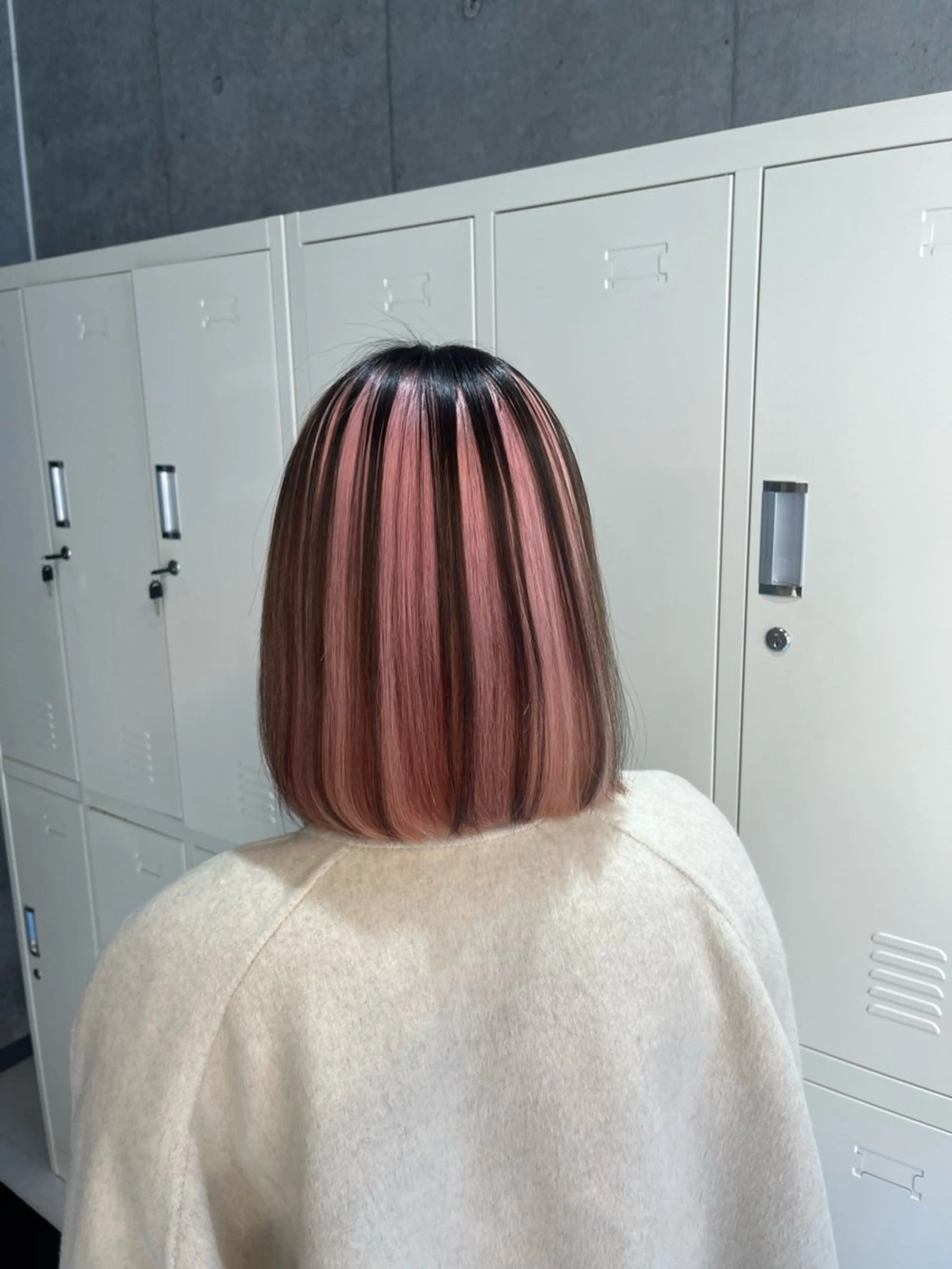 ミディアム pink hair 🩷mayu🩷のヘアスタイル