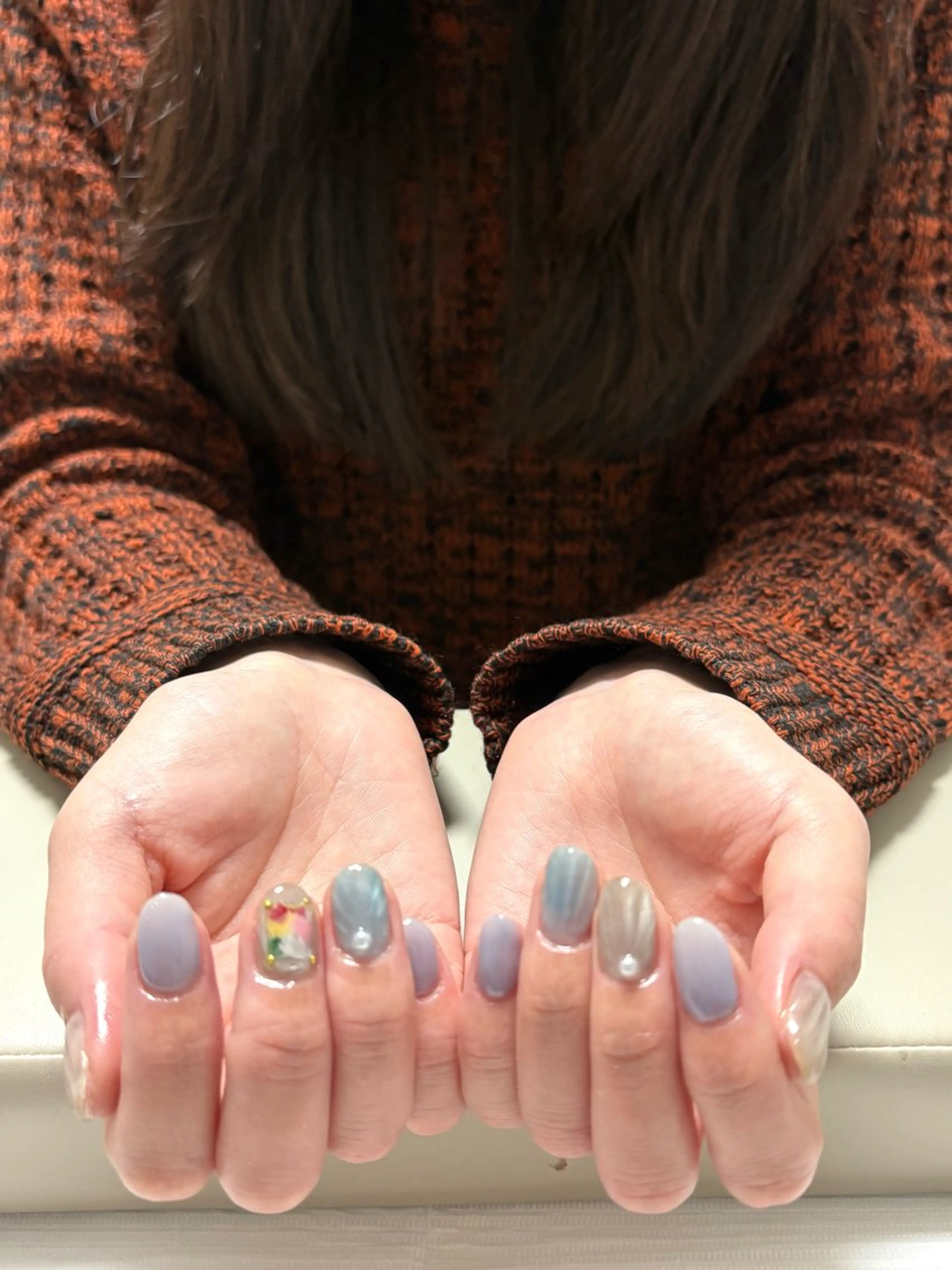 ネイル ハンドネイル コネコネイルサロン モデル用のネイルデザイン