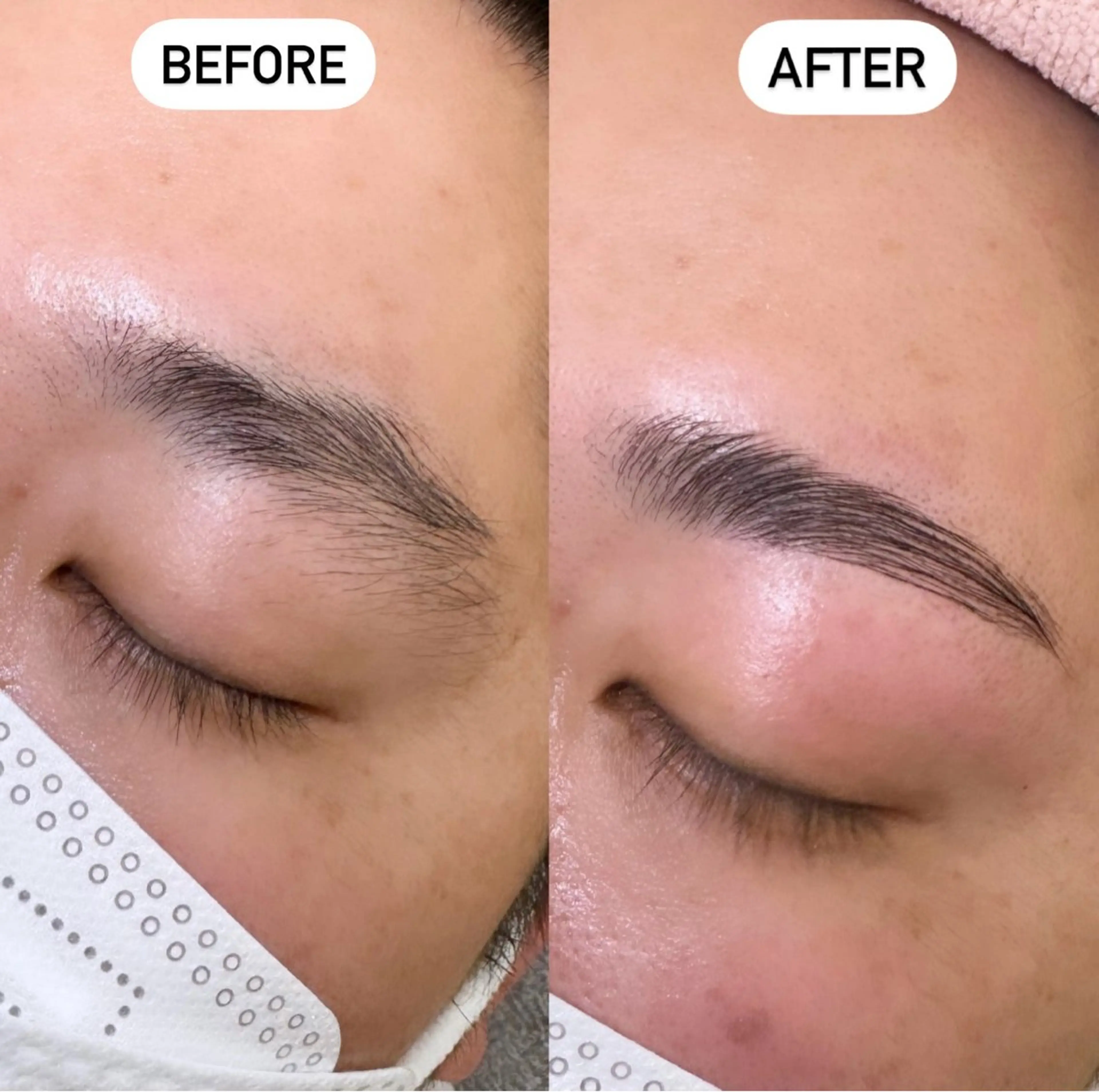 メンズ アイブロウ ハリウッドブロウリフト メンズアイブロウ ワックス脱毛 眉カット その他(アイブロウ) nabi【ナビ】 ASAMIの眉毛・アイブロウイメージ